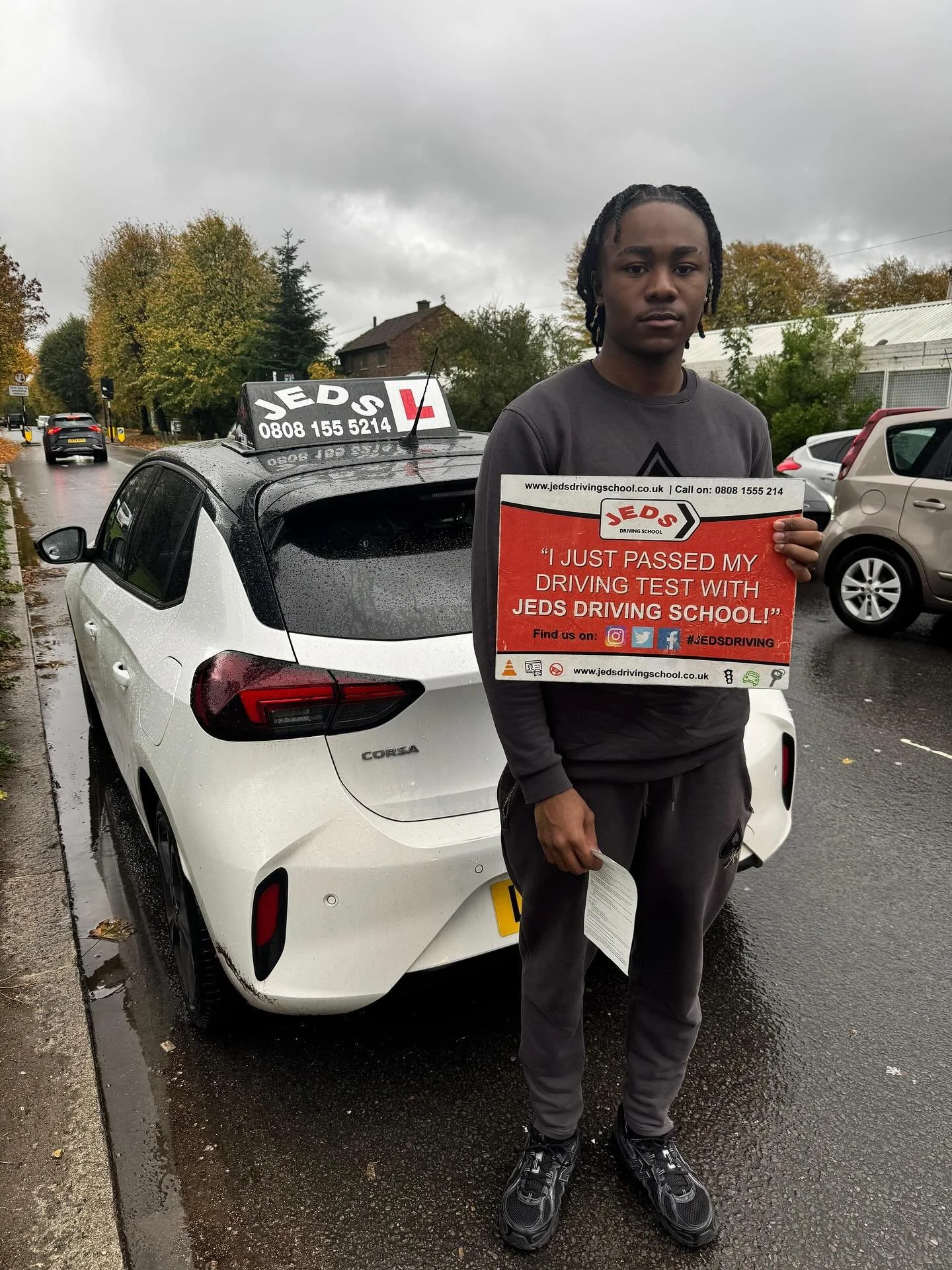 Nuirye passed 1st time at Mitcham, with Maria K!🥇

Well done and all the best for your future on the roads!🚗📚

#firsttimepass #driverslicense #drivinginstructor #drivinglessons #drivingschool #mitcham #jeds #jedsdrivingschool