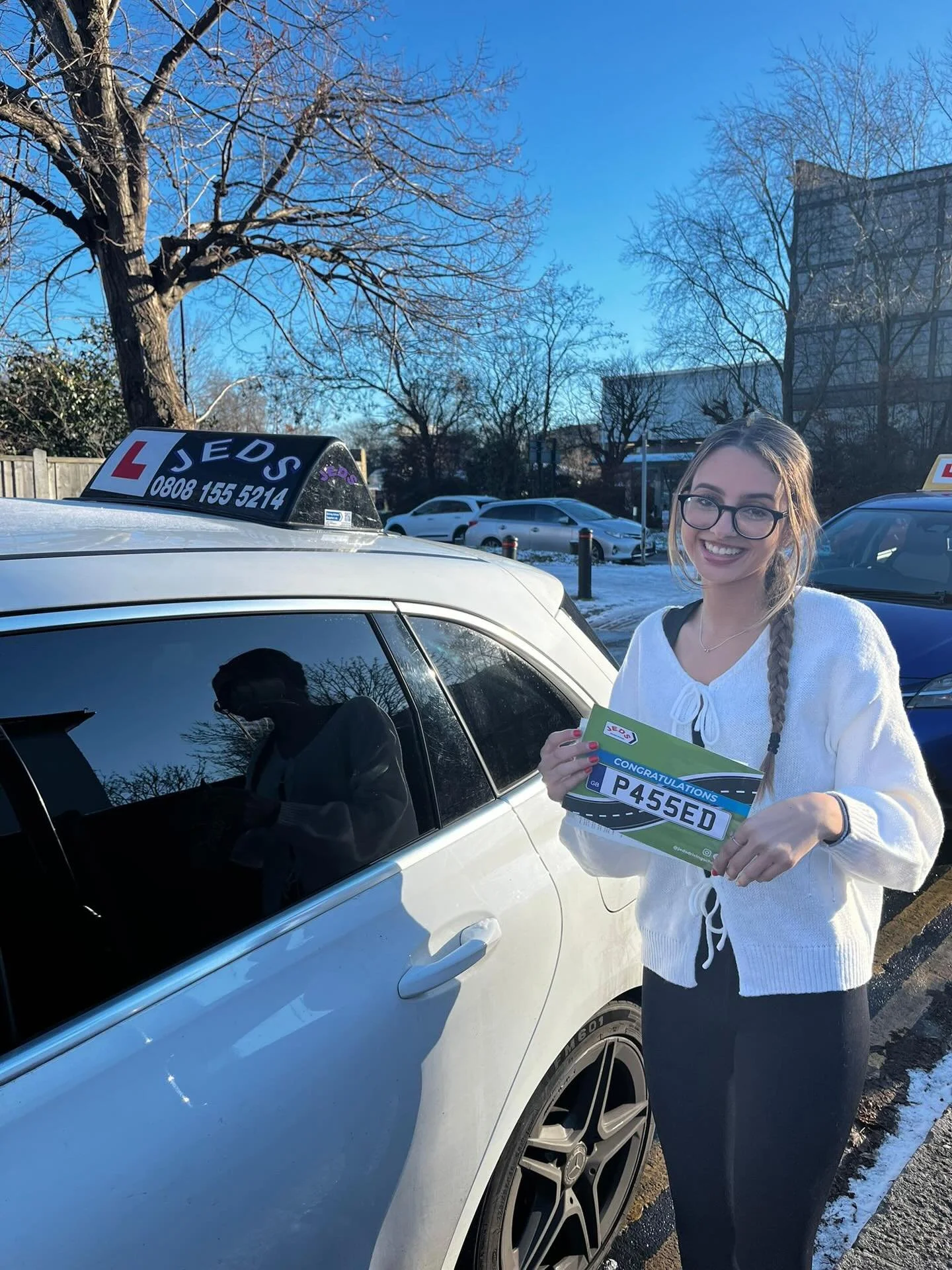 Caitlin passed First time at Mitcham, with Andriana!🥇

Well done and all the best for your future on the roads!🚗📚

#firsttimepass #driverslicense #drivinglessons #drivinginstructor #jeds #jedsdrivingschool #mitcham