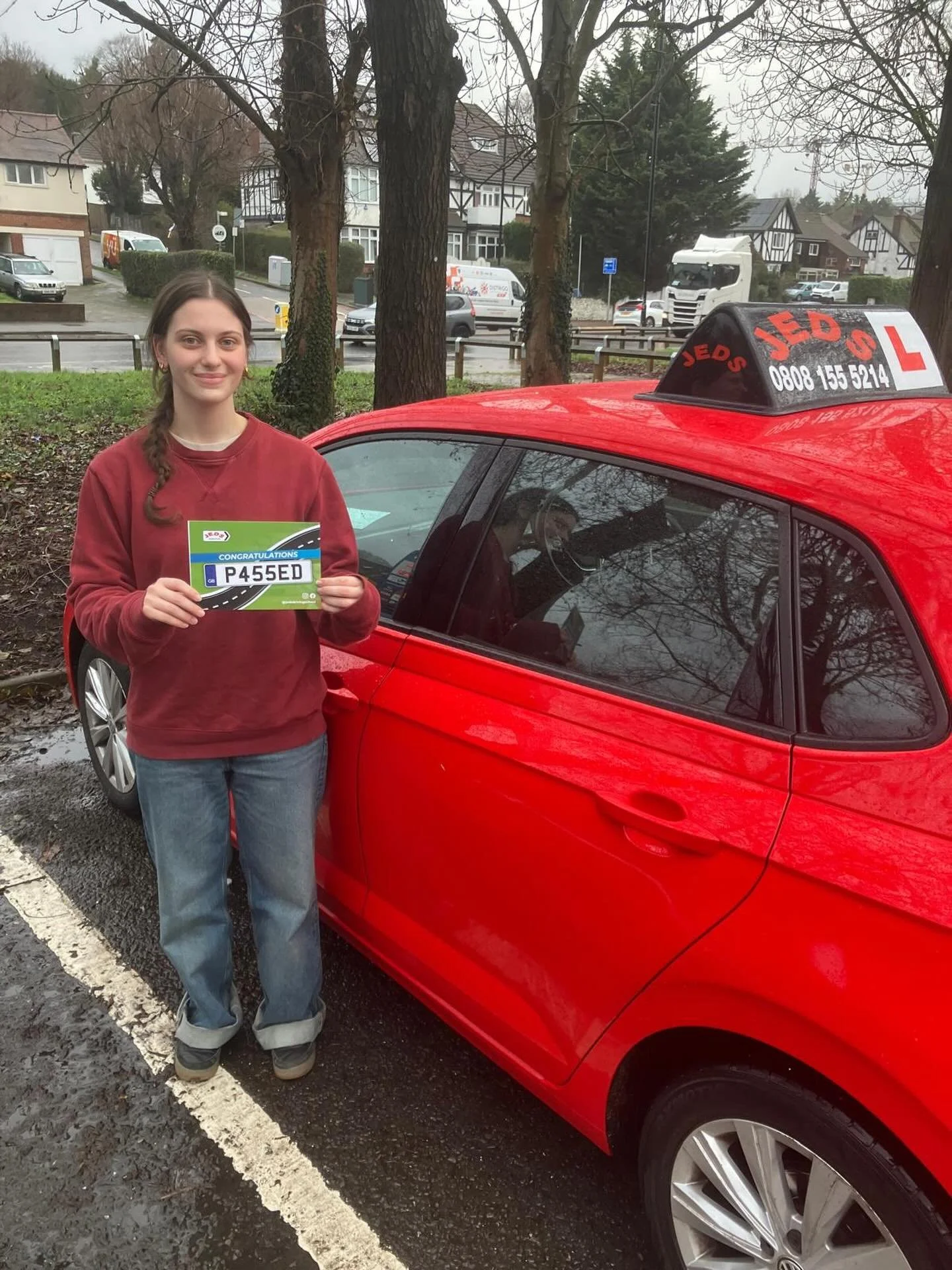 Theadora passed 1st at Mitcham, with Dan!🥇

Well done and all the best for your future on the roads!🚗📚

#firsttimepass #driverslicense #drivinglessons #drivingtest #drivingschool #mitcham #jeds #jedsdrivingschool