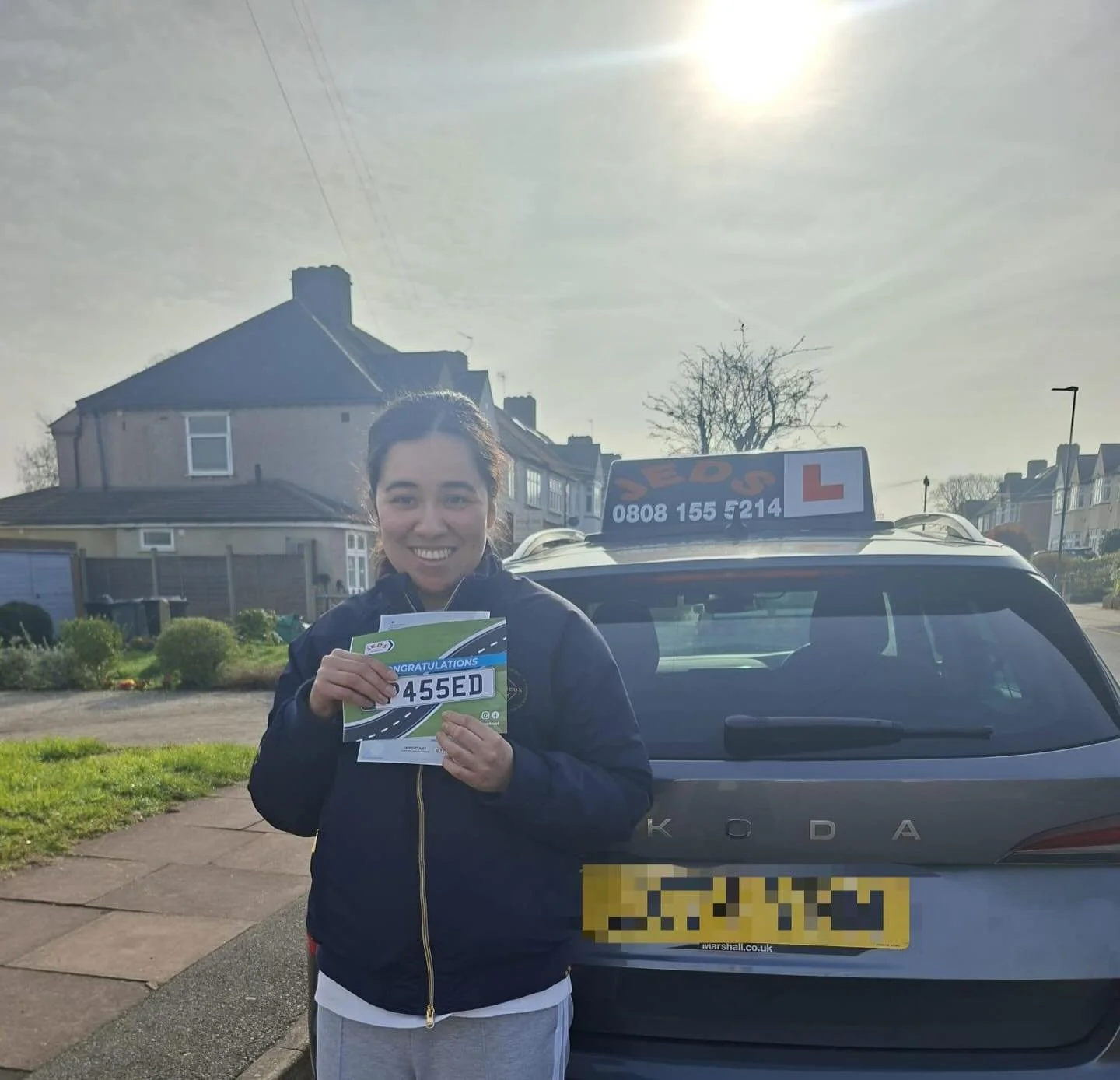 Natasha passed 1st time at West Wickham, with Maria!🥇

Well done and all the best for your future on the roads!🚗📚

#firsttimepass #driverslicense #drivingtest #drivinglessons #jeds
