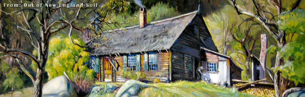 "Mr. Franklin's House" painting by Robert Strong Woodward. Click on the picture to visit the RSW website.
