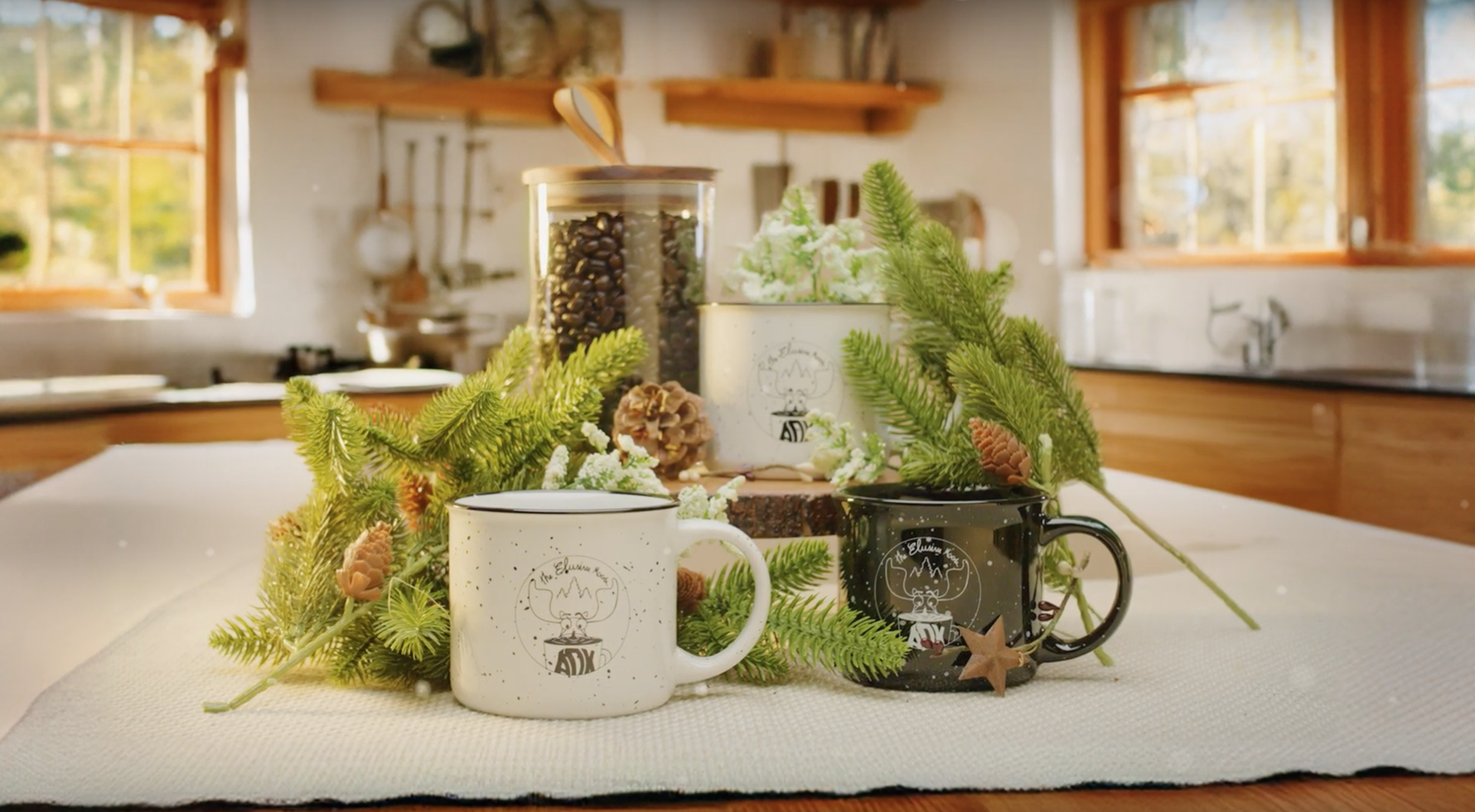 Coffee Mugs  The Elusive Moose ADK