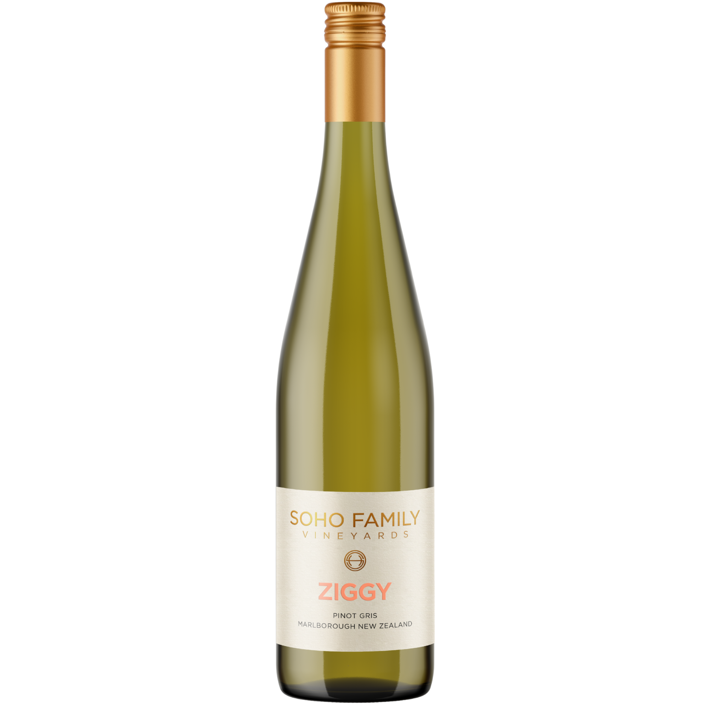 SOHO Family Vineyards | Ziggy Pinot Gris 2026