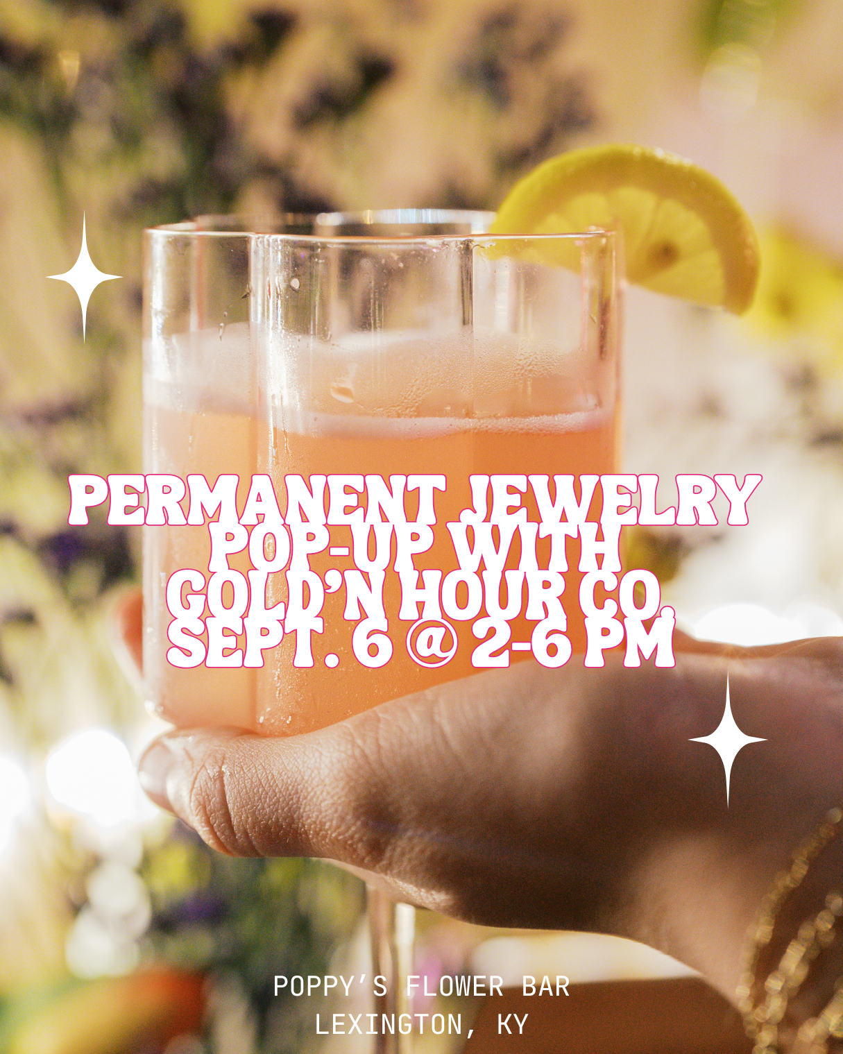 Permanent Jewelry Pop-Up with Gold'n Hour Co.