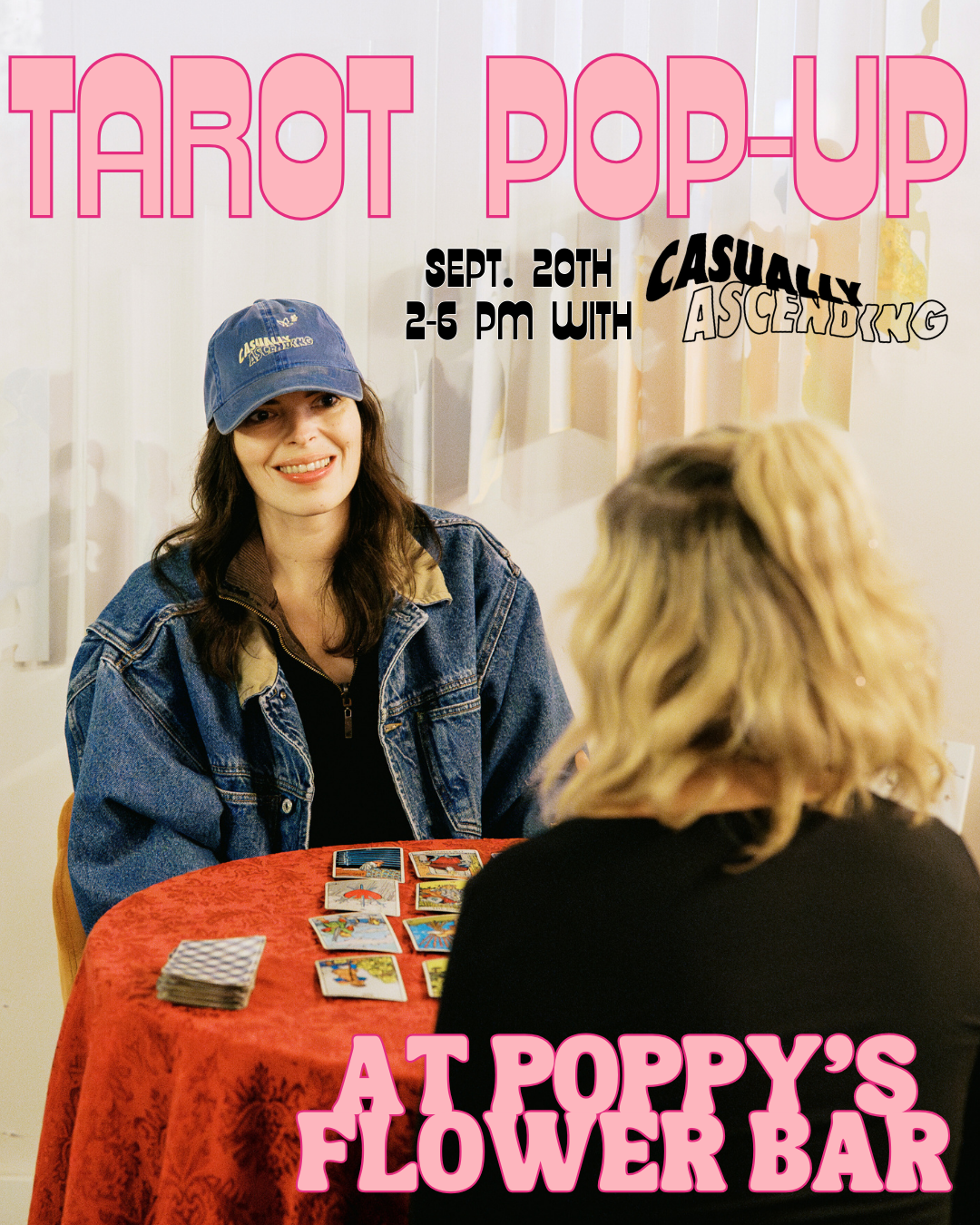 Tarot Card Pop-Up with Casually Ascending
