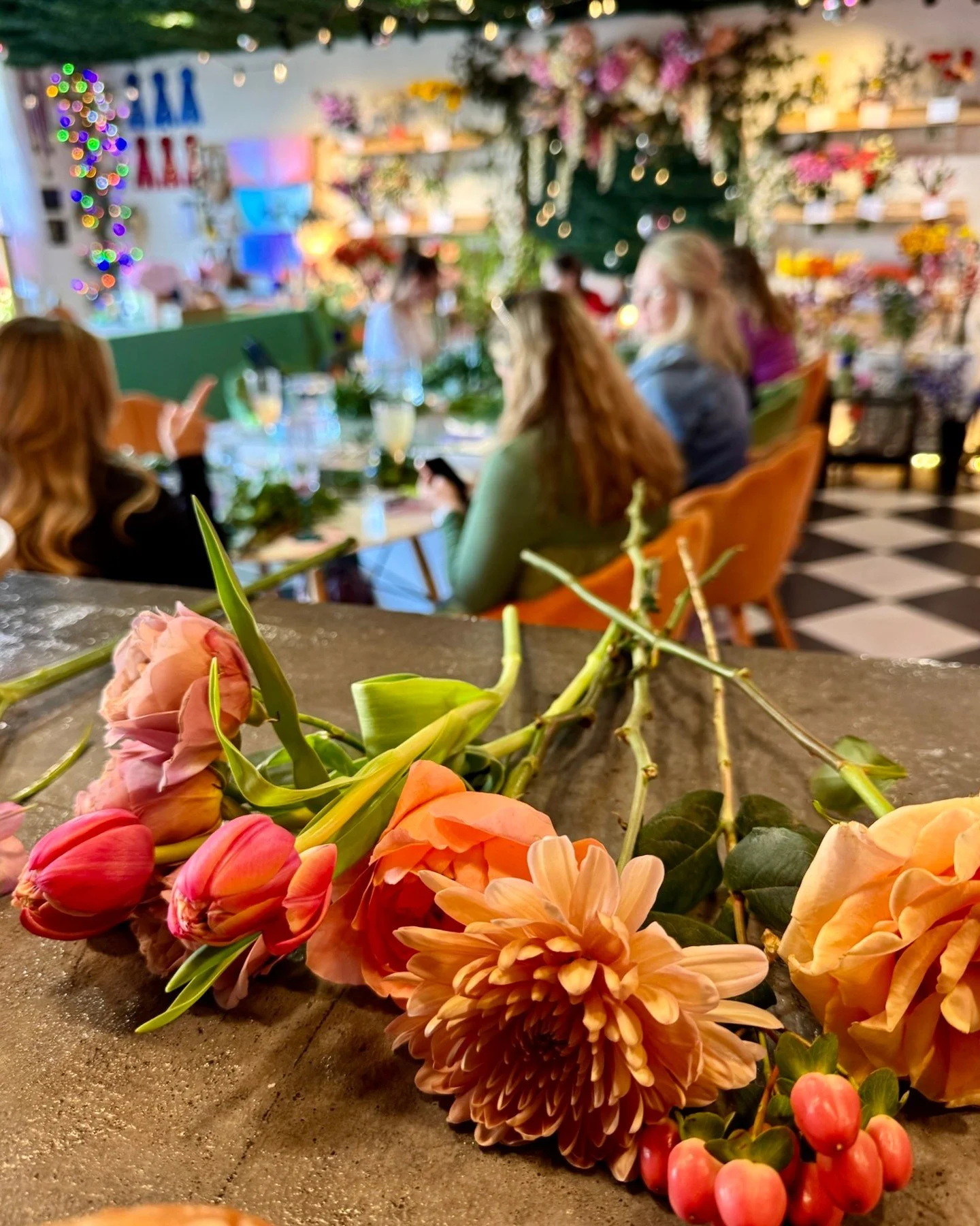 Hi! We're Poppy's! Lexington's first (and only!) build your own bouquet bar! 🌺 

💛 We&rsquo;re interactive: you get to create, not just pick from a shelf or send in an order (unless you want to!)
🍹 We&rsquo;re a full-service florist + cocktail bar
