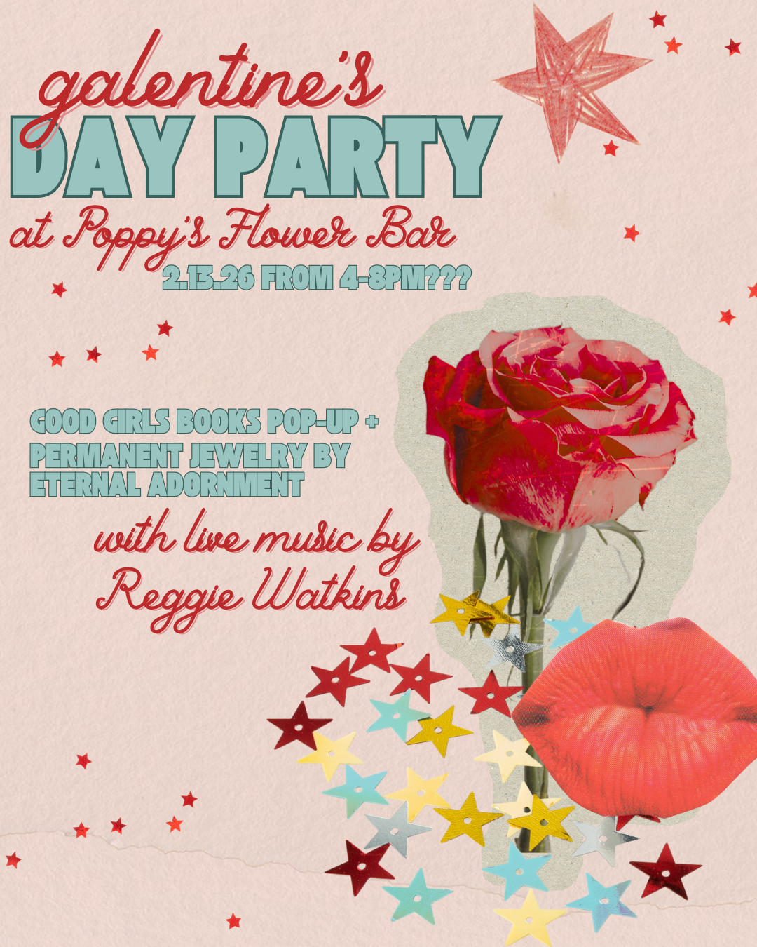 Galentine's Party: Live Music + Books + Permanent Jewelry