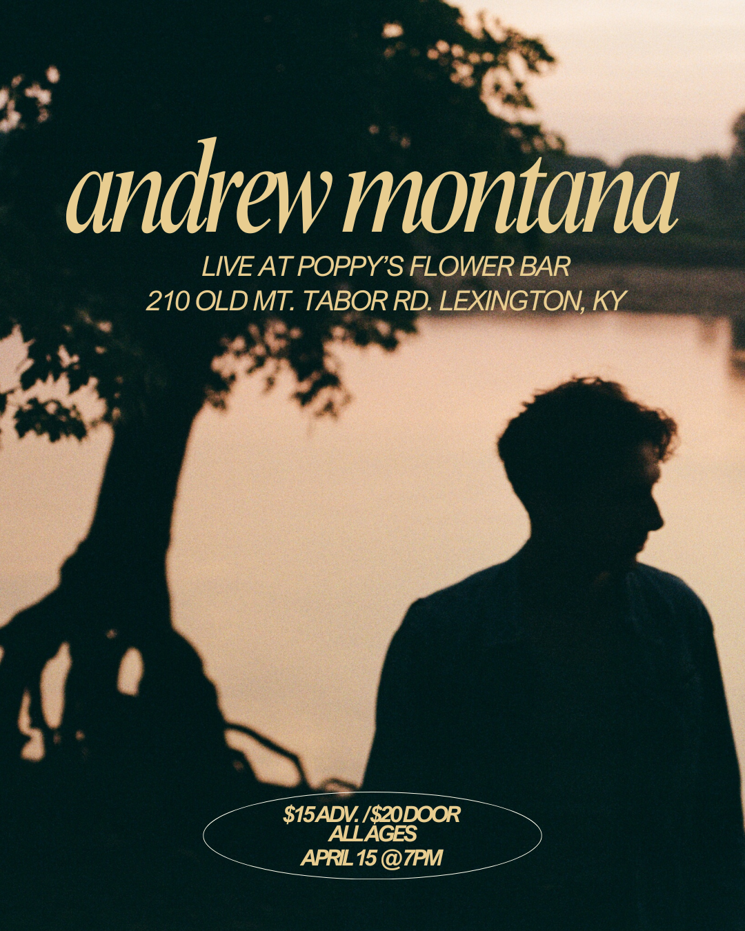 Andrew Montana LIVE! at Poppy's Flower Bar