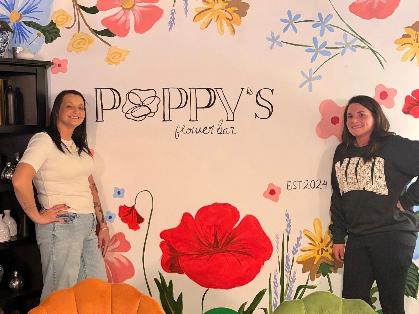 "Booked a room at Poppy's Flower Bar for a birthday celebration. Had an amazing time with the girls. Drinks were delicious. Staff were so kind and helpful. Fun vibes and it&rsquo;s absolutely beautiful inside." - Tara

Book your room or eve