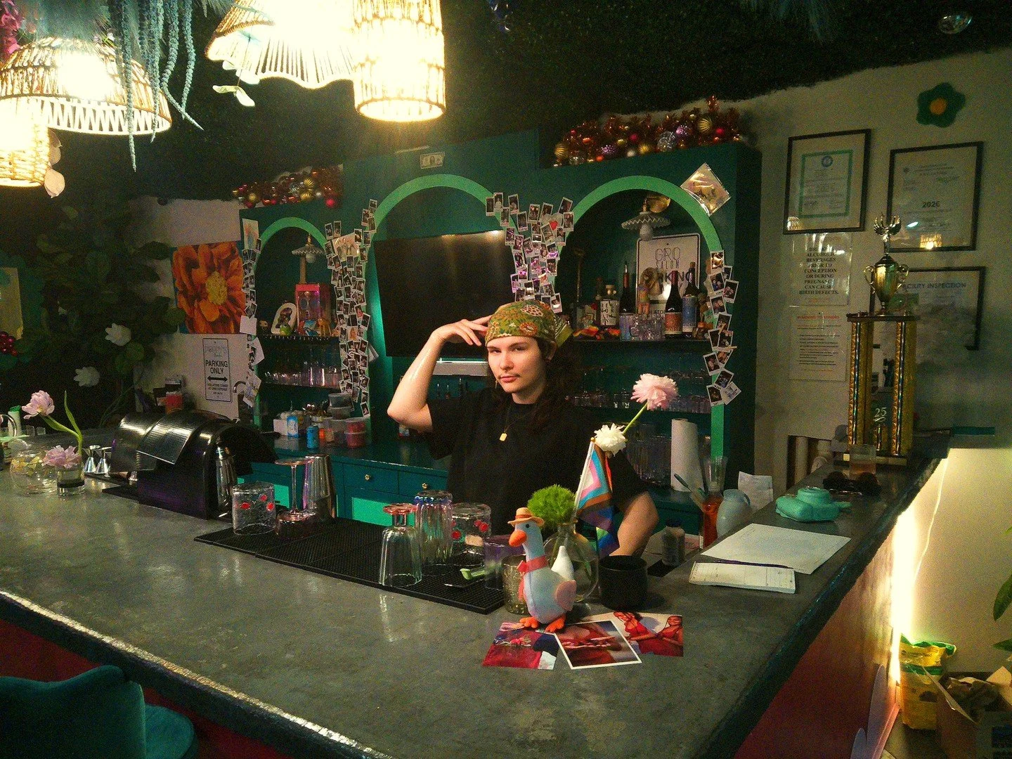 The real magic behind the bar!🍹 Jerry and the crew are always cooking up the BEST cocktails and mocktails, keeping things fresh, fun, and a little unexpected every time you visit. Whether you&rsquo;re in the mood for something fruity, refreshing, or