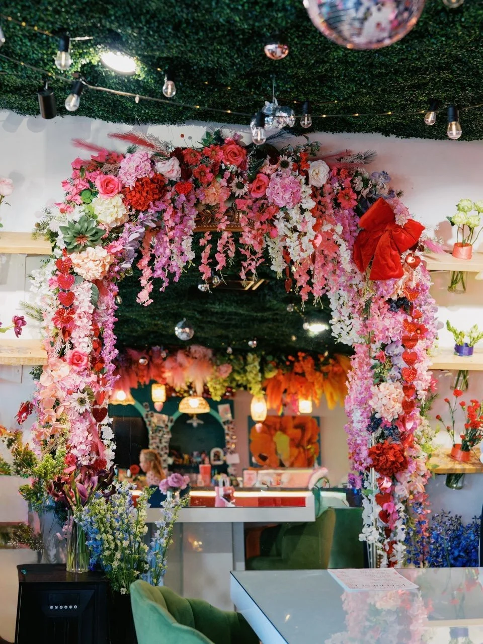 At Poppy's, we wanted to create more than just a flower shop. We wanted a space that feels warm, welcoming, creative, and full of sunshine the second you walk through the door. A place to slow down, build a bouquet, grab a drink, catch up with friend