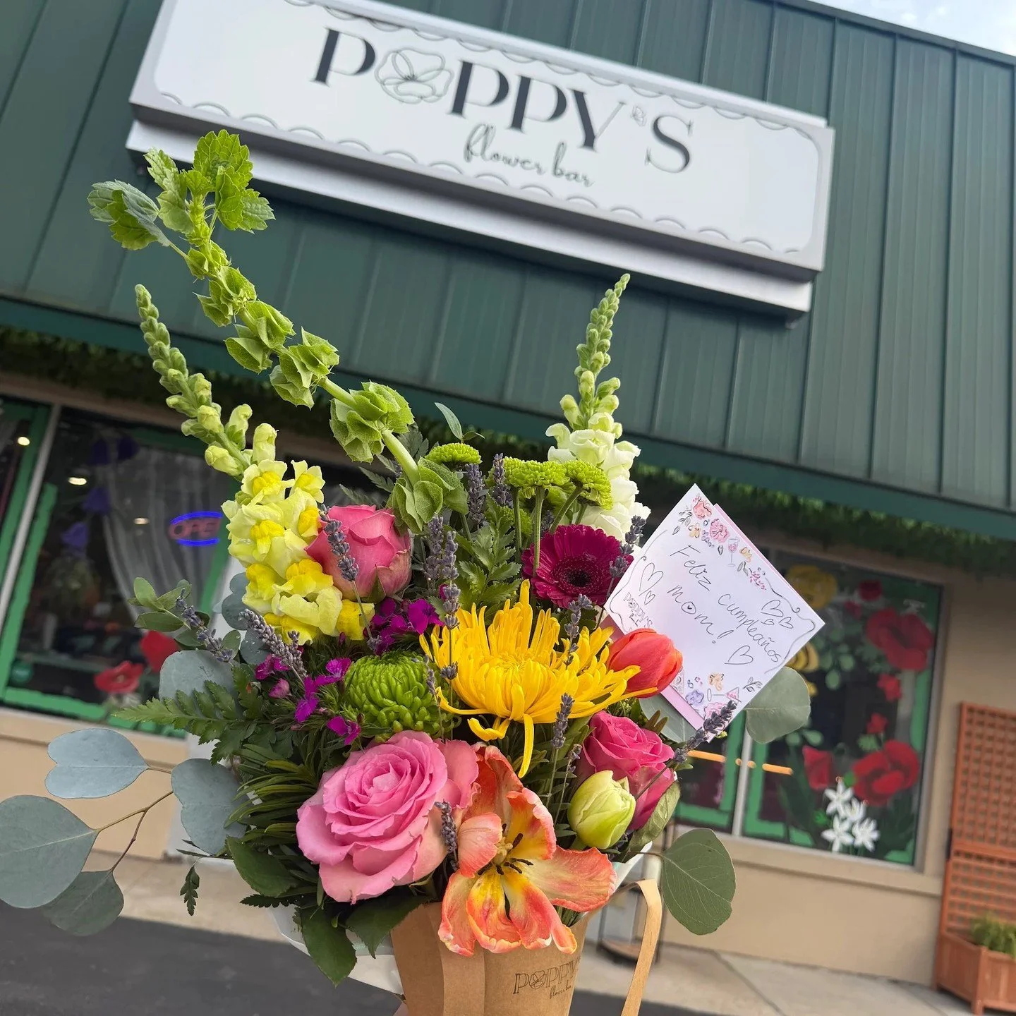 There&rsquo;s something special about choosing your own blooms. Come into Poppy&rsquo;s, design your own bouquet, mix colors, textures, and moods, or let us build something beautiful for you to send out into the world. Either way, it&rsquo;s flowers 