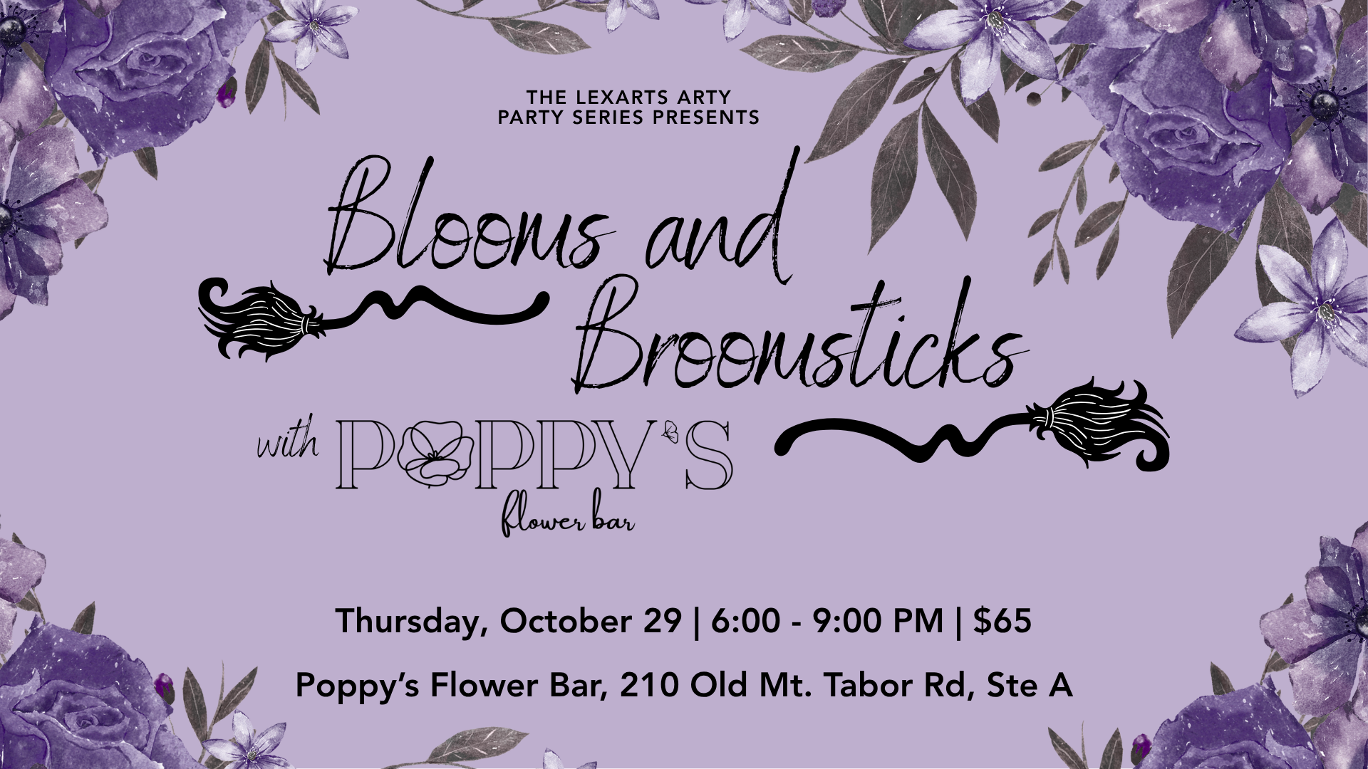 LexArts Arty Party Presents - Blooms & Broomsticks: A Wearable Floral Runway Show
