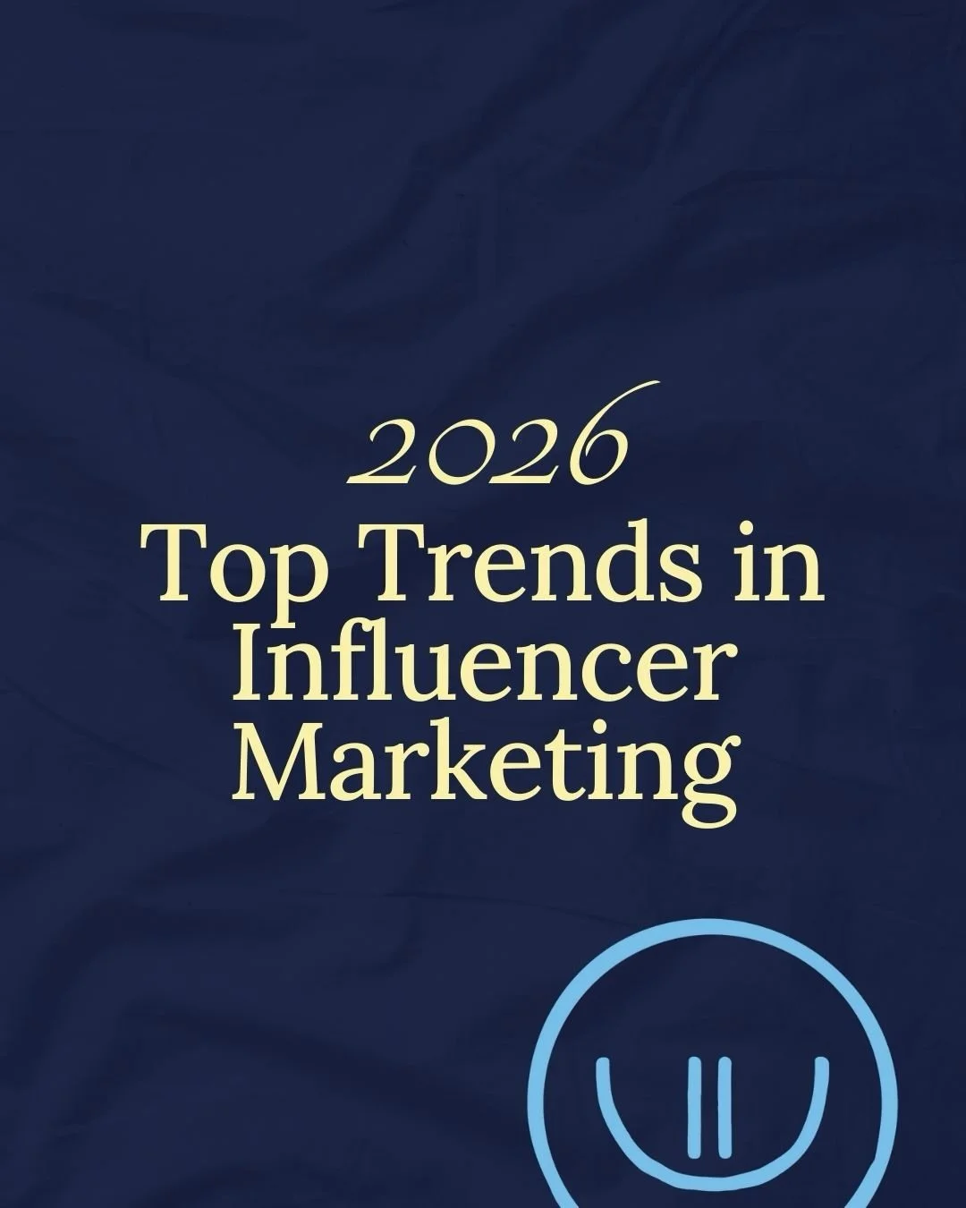 Influencer marketing isn&rsquo;t a channel anymore. It&rsquo;s infrastructure.

As we look ahead to 2026, the brands that win won&rsquo;t be running one-off creator campaigns. They&rsquo;ll be building creator ecosystems, co-creating with talent, and