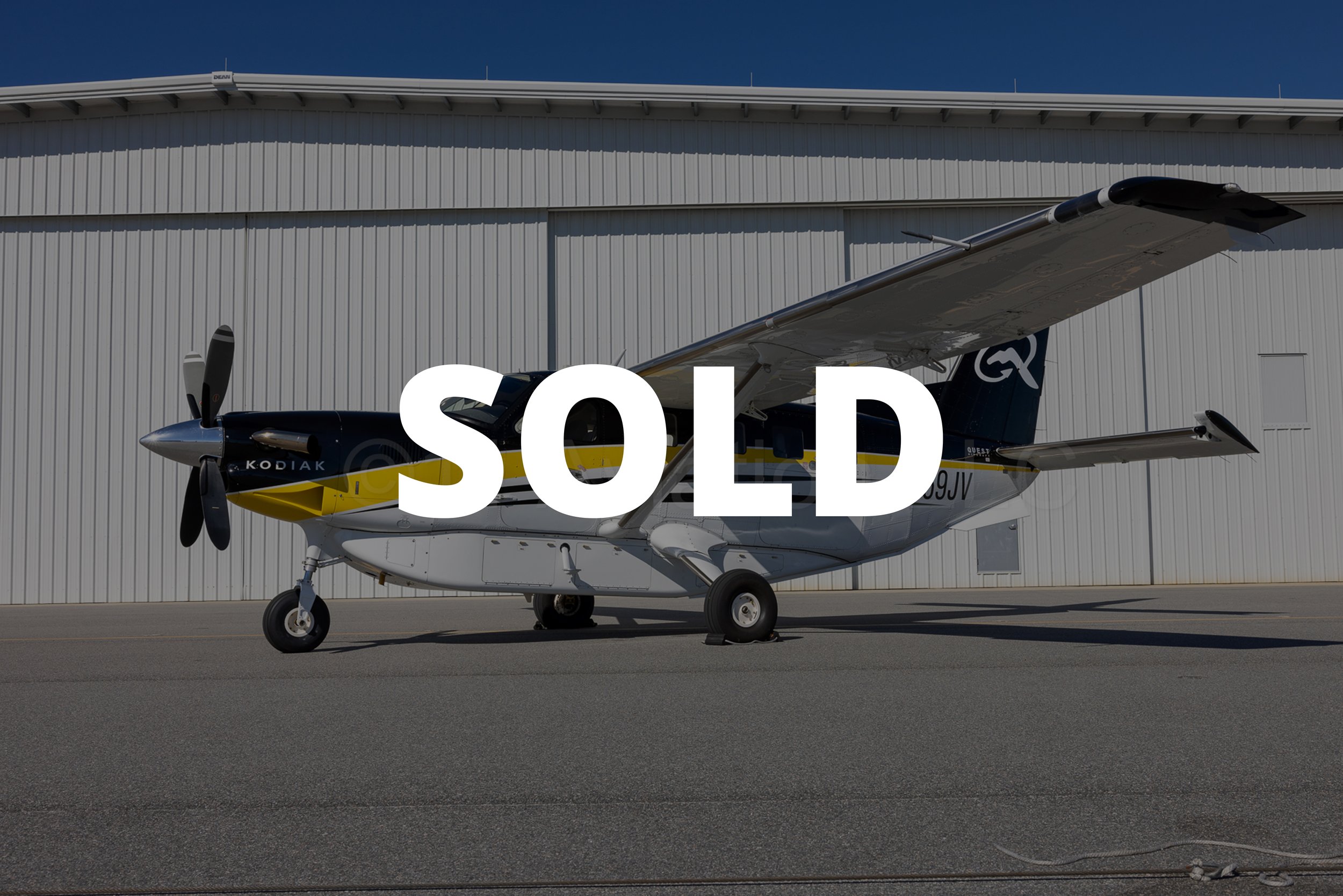 A 2015 Daher Kodiak 100 with a large 'Sold' banner.