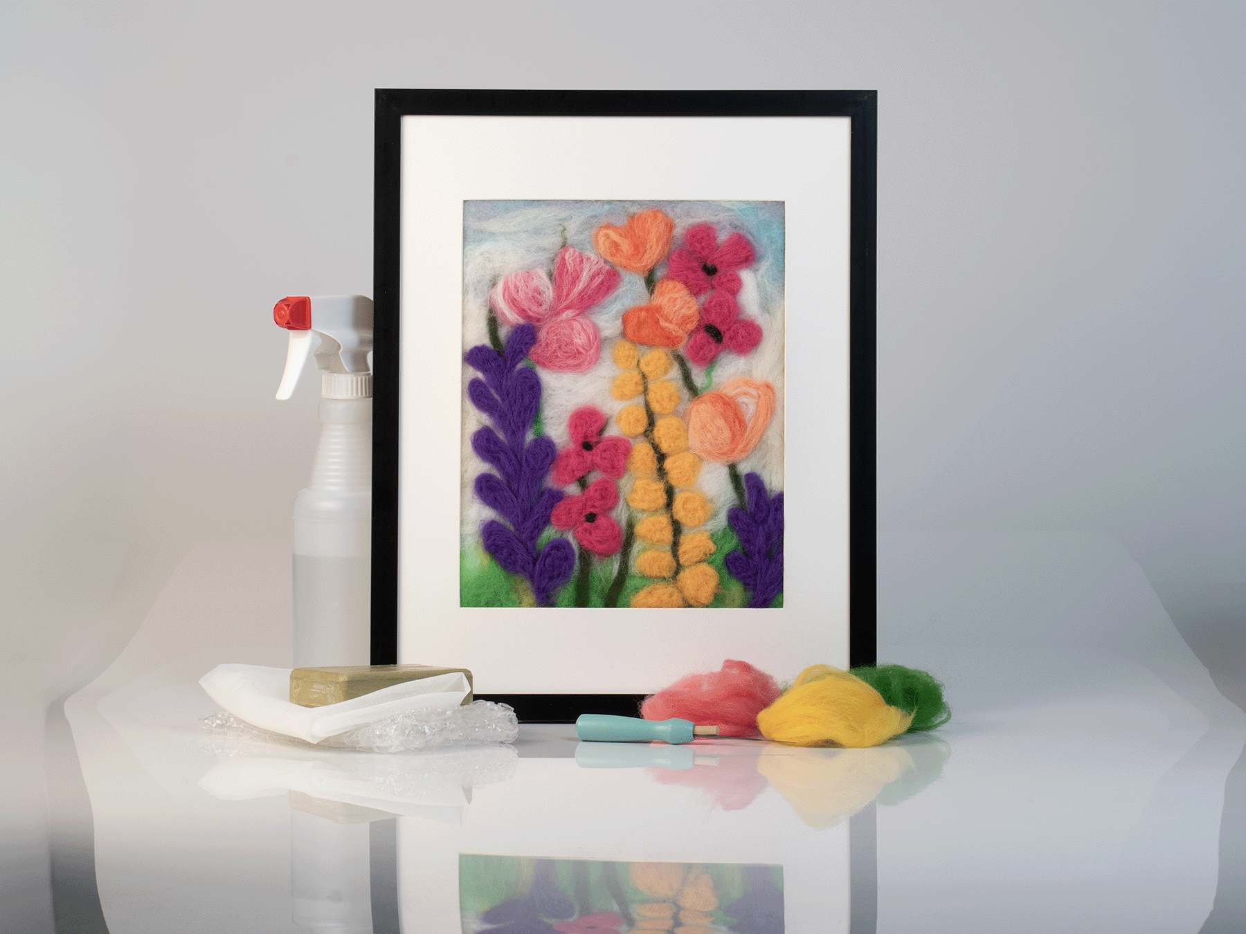 In Bloom: A Felting Workshop for Spring