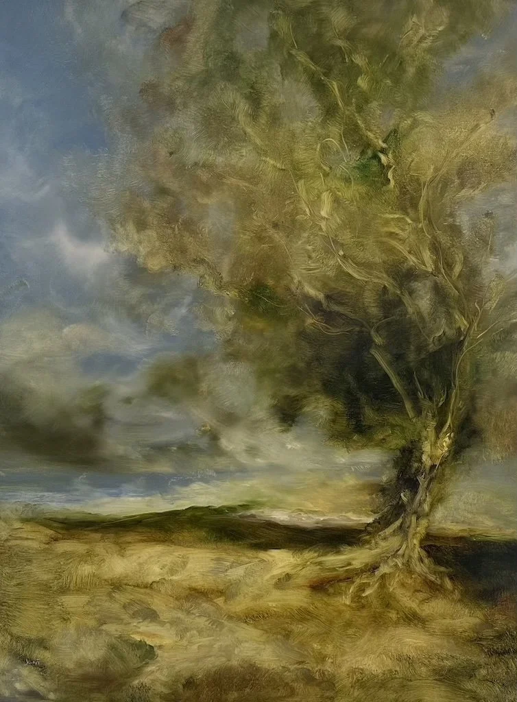 The Wind Through My Fingers - Oil on panel 48" x 36" Sold