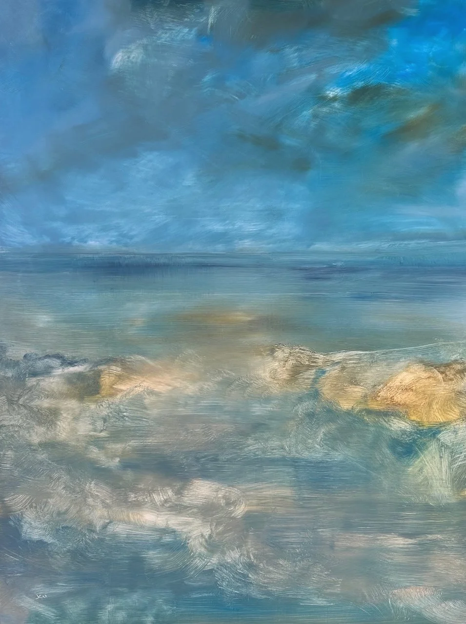 Dawn - Oil on wood panel 48" x 36"
