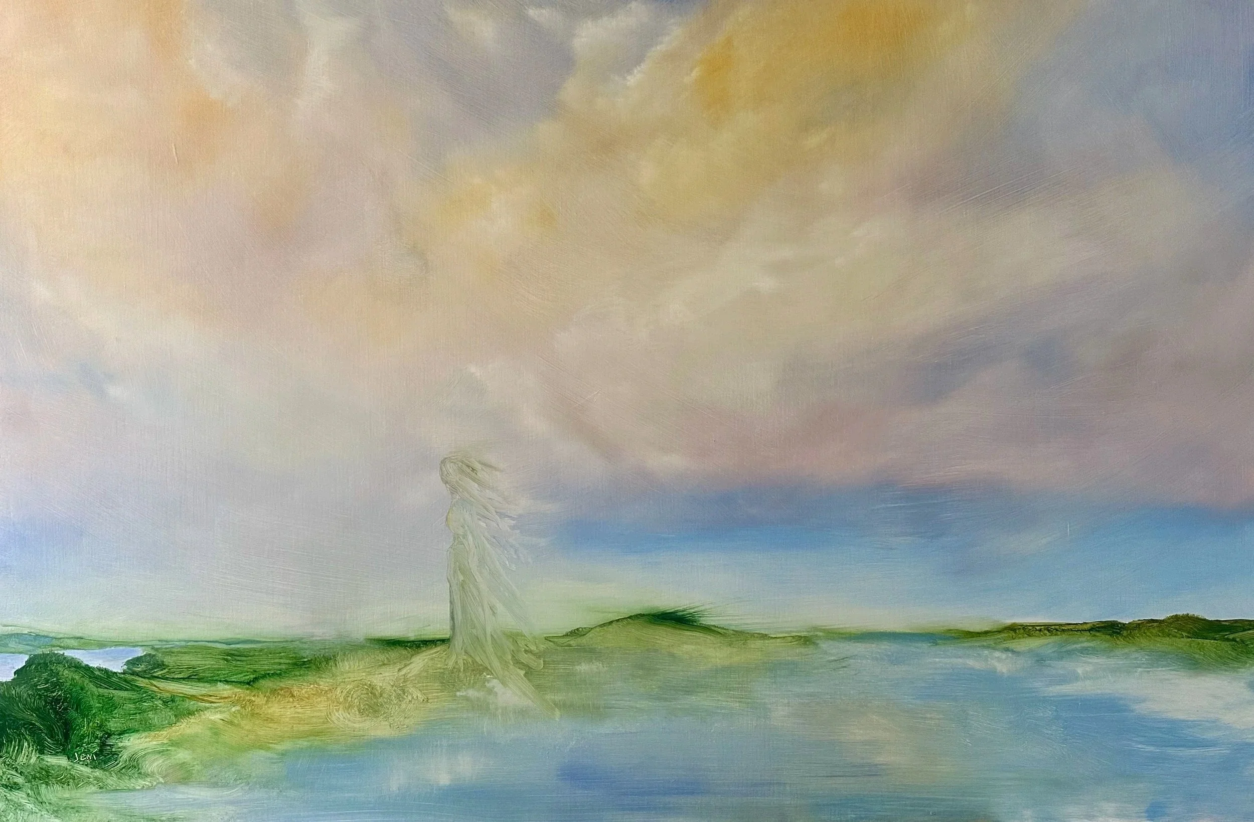 Sudden Exposure - Oil on wood panel 24" x 36"