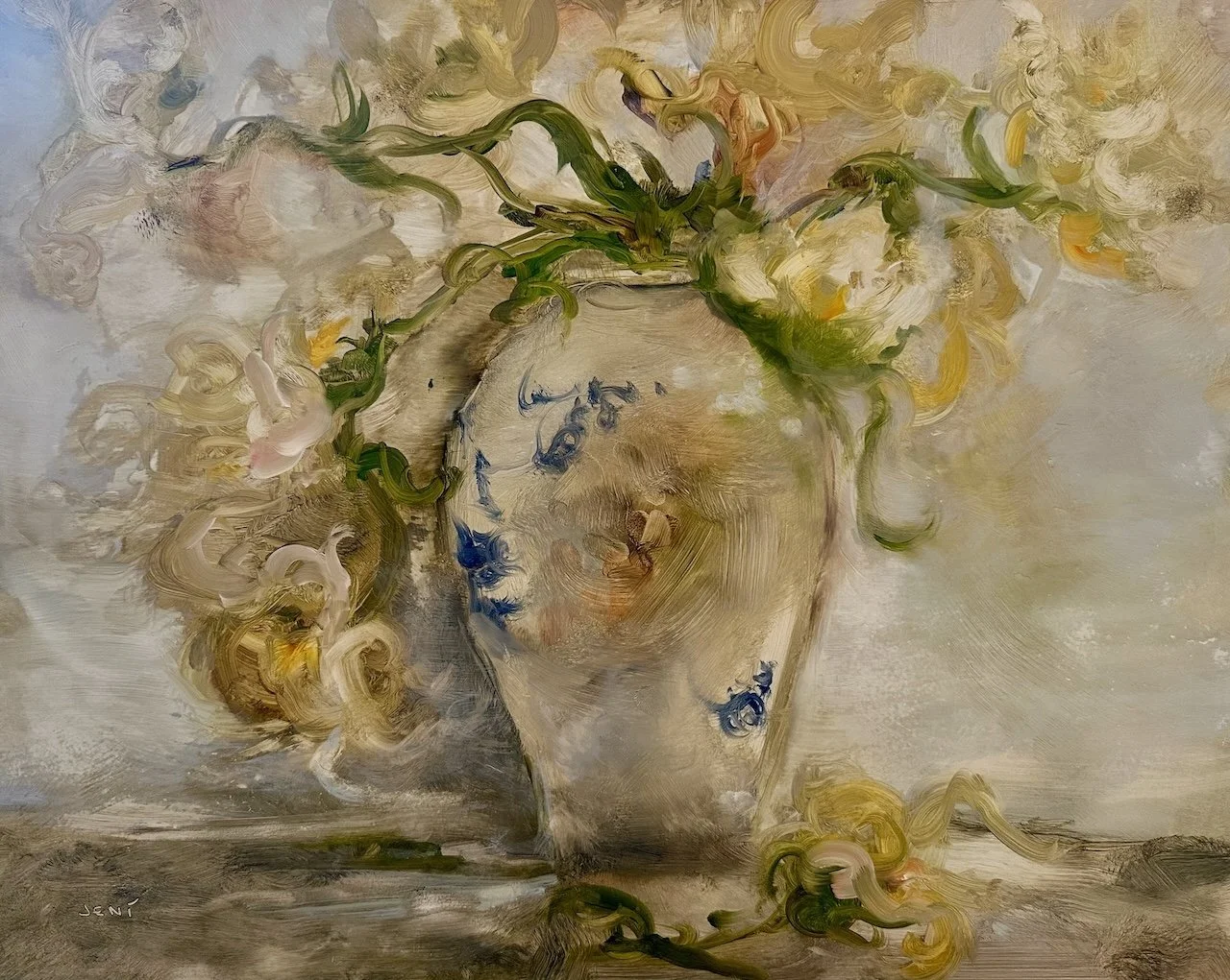 Jeni-Small Morning:Mourning Flowers-oil on MDF-16x20%22-2025-$1,000.00jpeg.jpeg