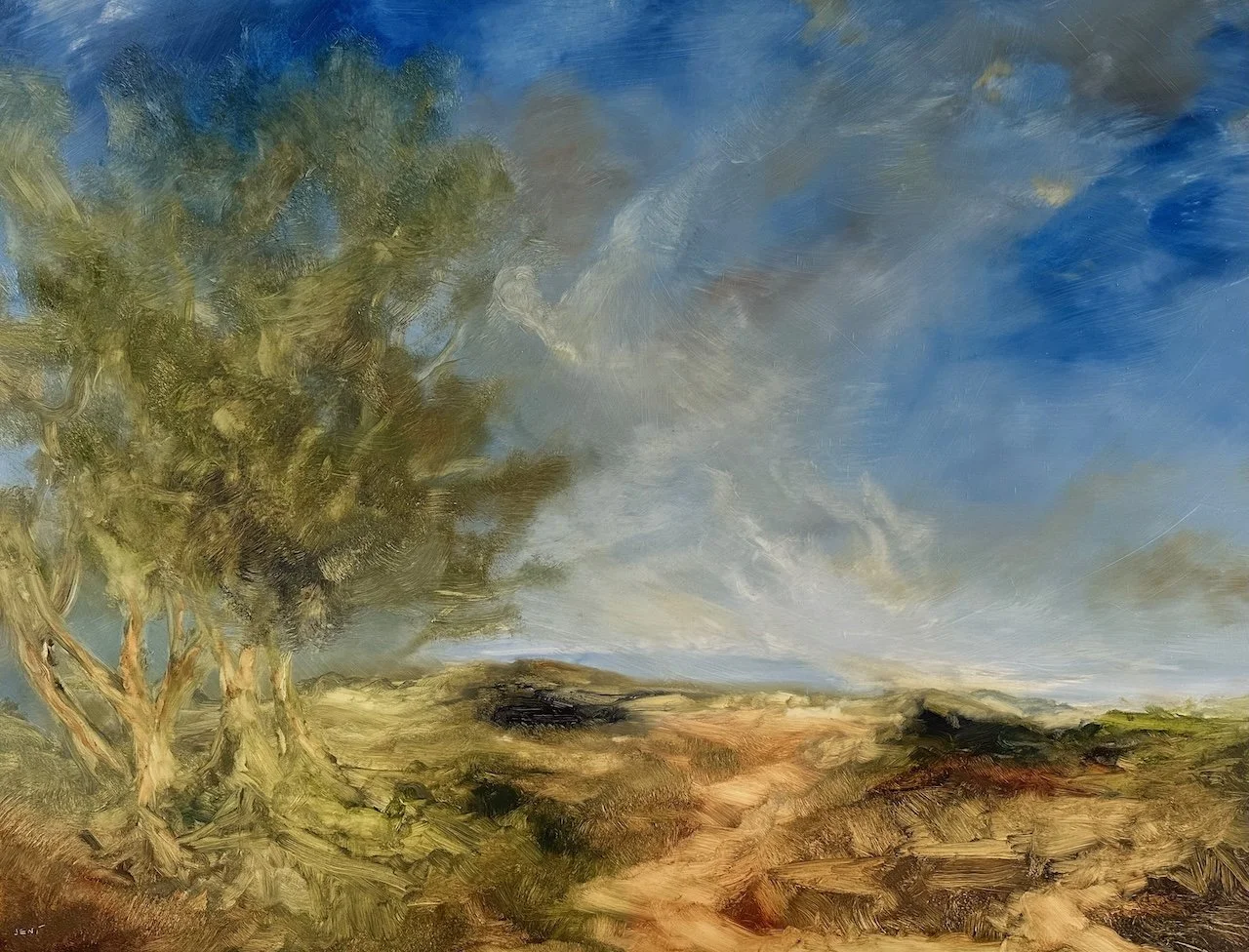 West Hills - oil on wood panel - 36x48IN