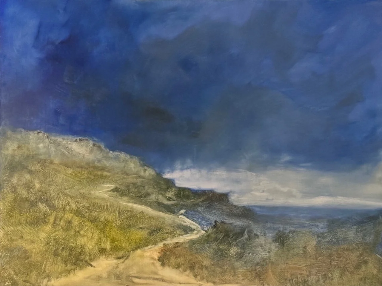 The Cliffs - Oil on panel 36" x 48"