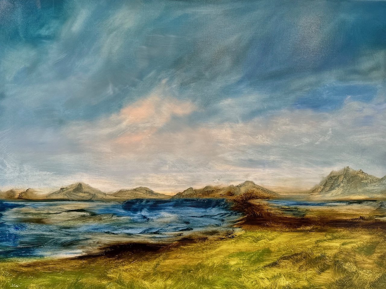 Low Tide - Oil on canvas 30" x 40"