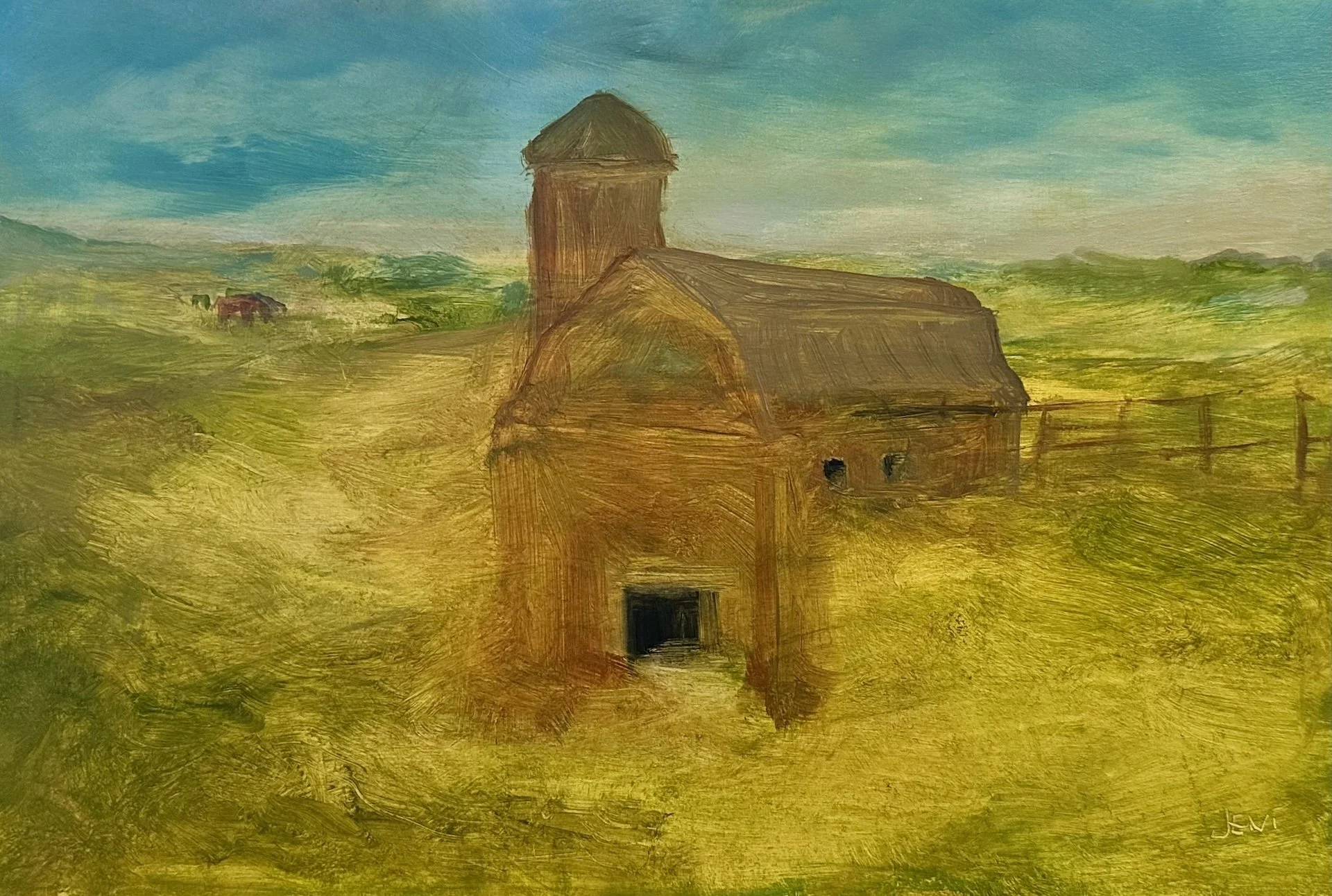 Jeni-Walking Through The Farm Filed-2026-8x12IN-oil on wood canvas.jpeg