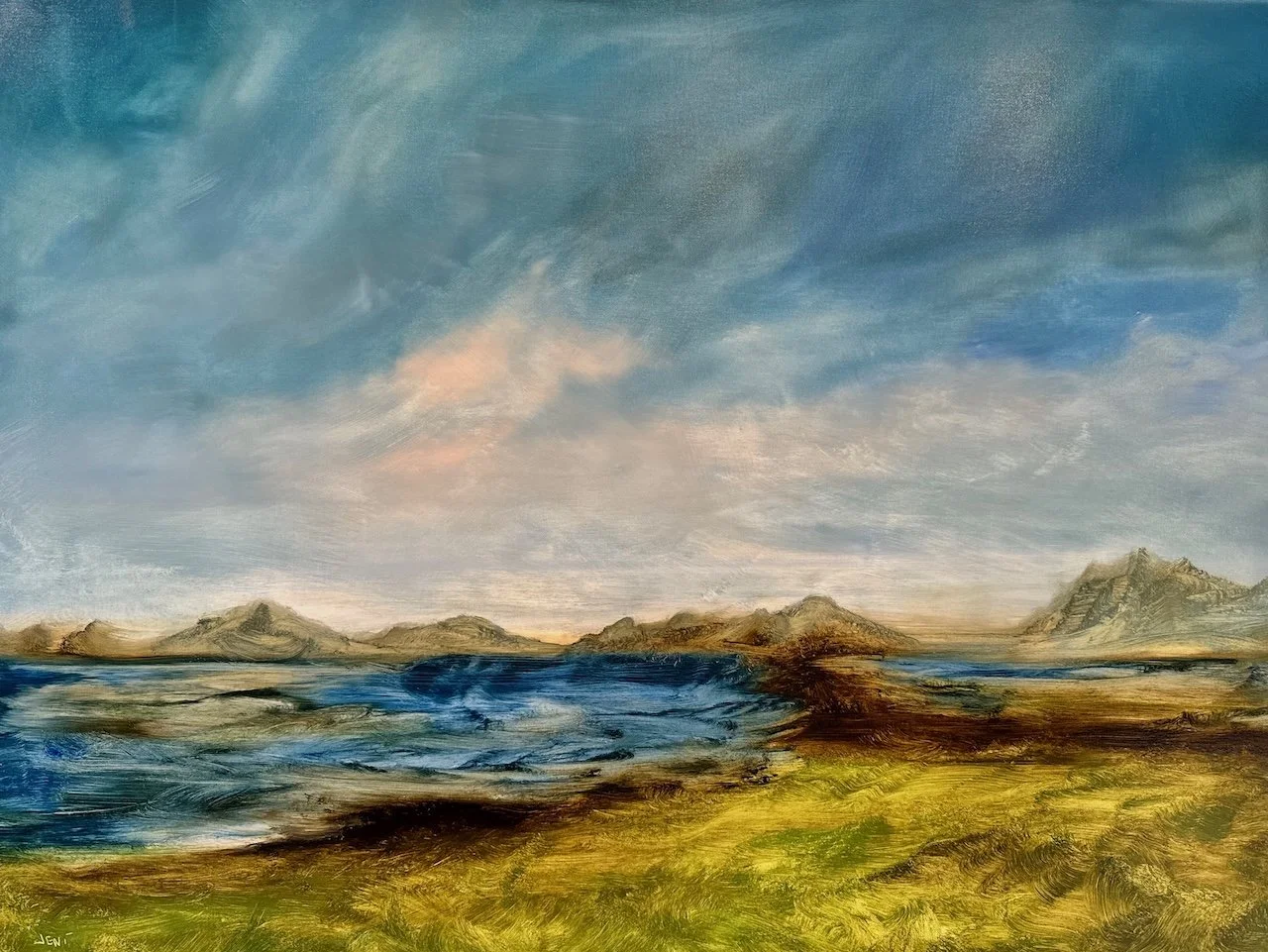 Low Tide - Oil on canvas 30" x 40"