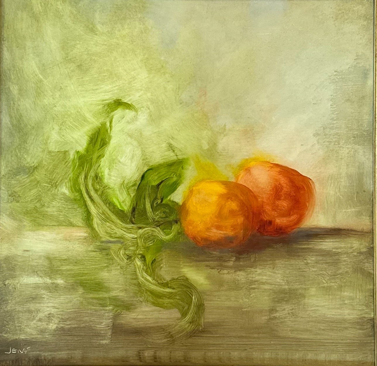 Summertime Sweet - Oil on panel 16" x 16"