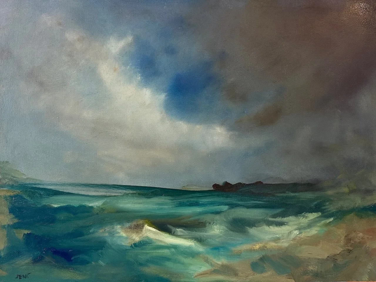 Jeni-The Seaside-oil on canvas-18x24%22-2024-$1,500.00jpeg.jpeg