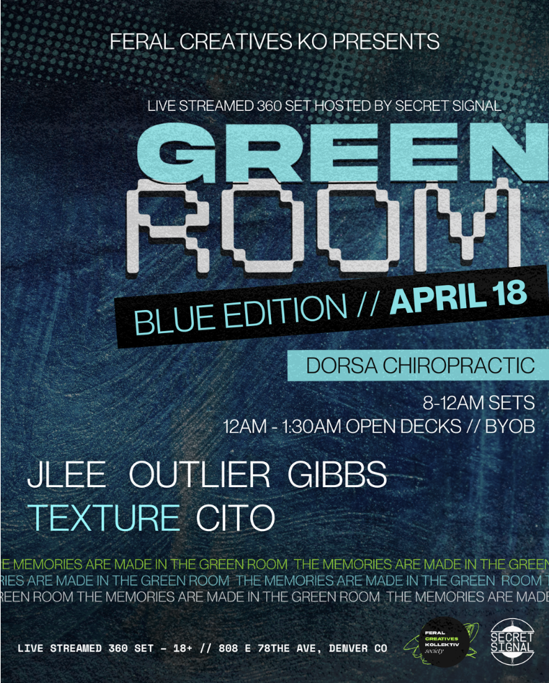 Green Room: Blue Edition