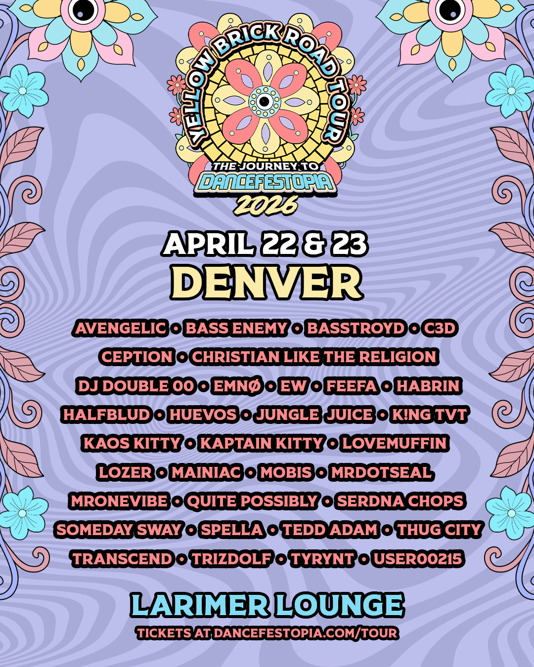 YELLOW BRICK ROAD TOUR 