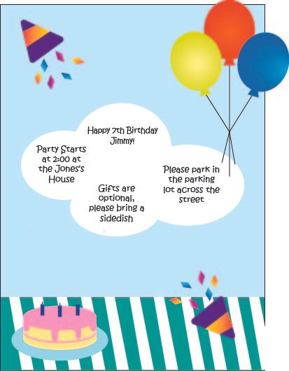 Birthday Party Invite