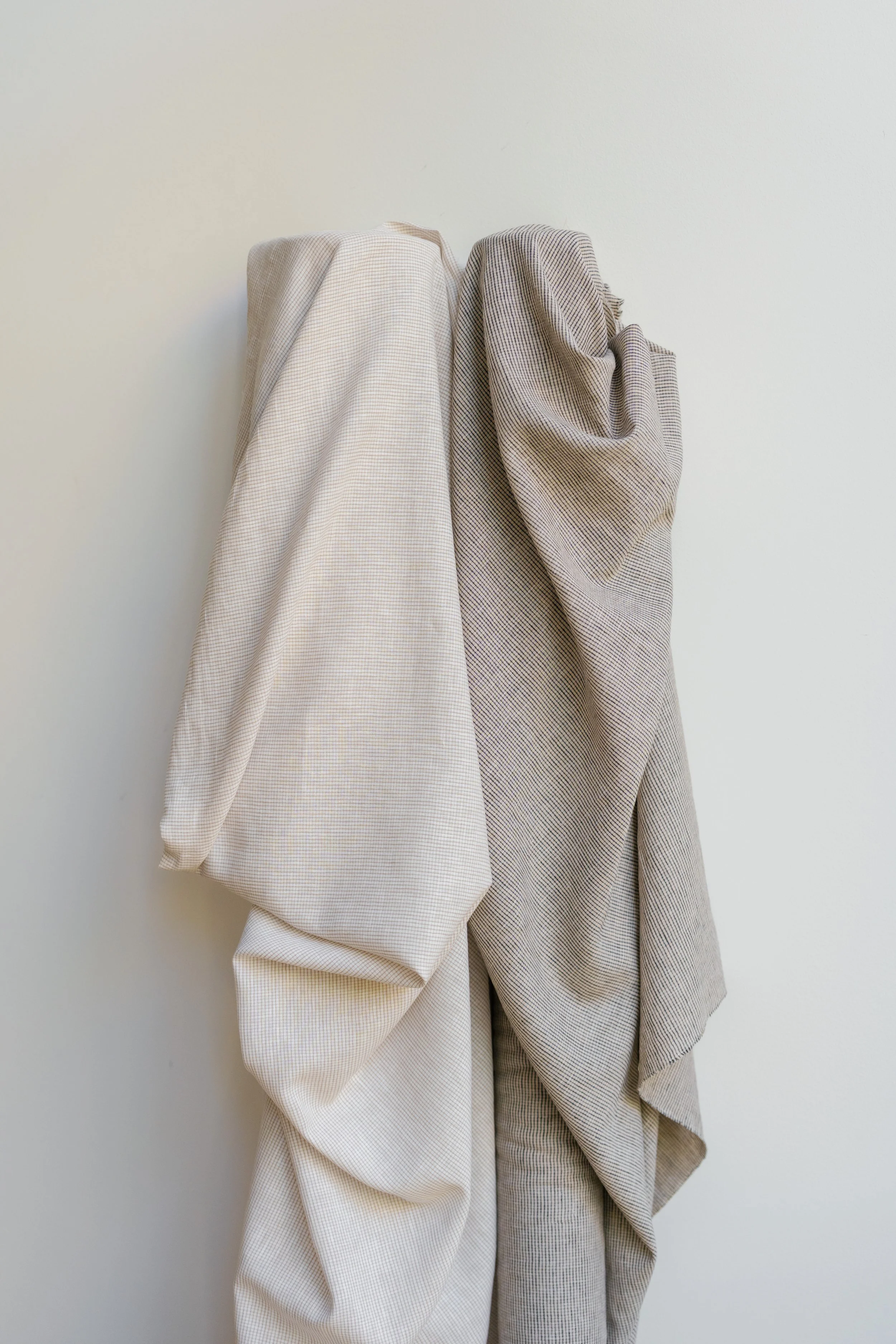 Checks Linen & Cotton Blend
