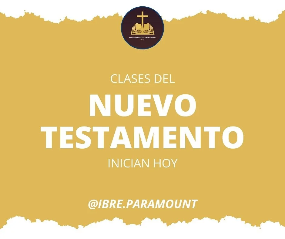 Hoy inicia la nueva clase del Nuevo Testamento. Los esperamos por Zoom 💯✍️ listos!! #clasesdeteologia