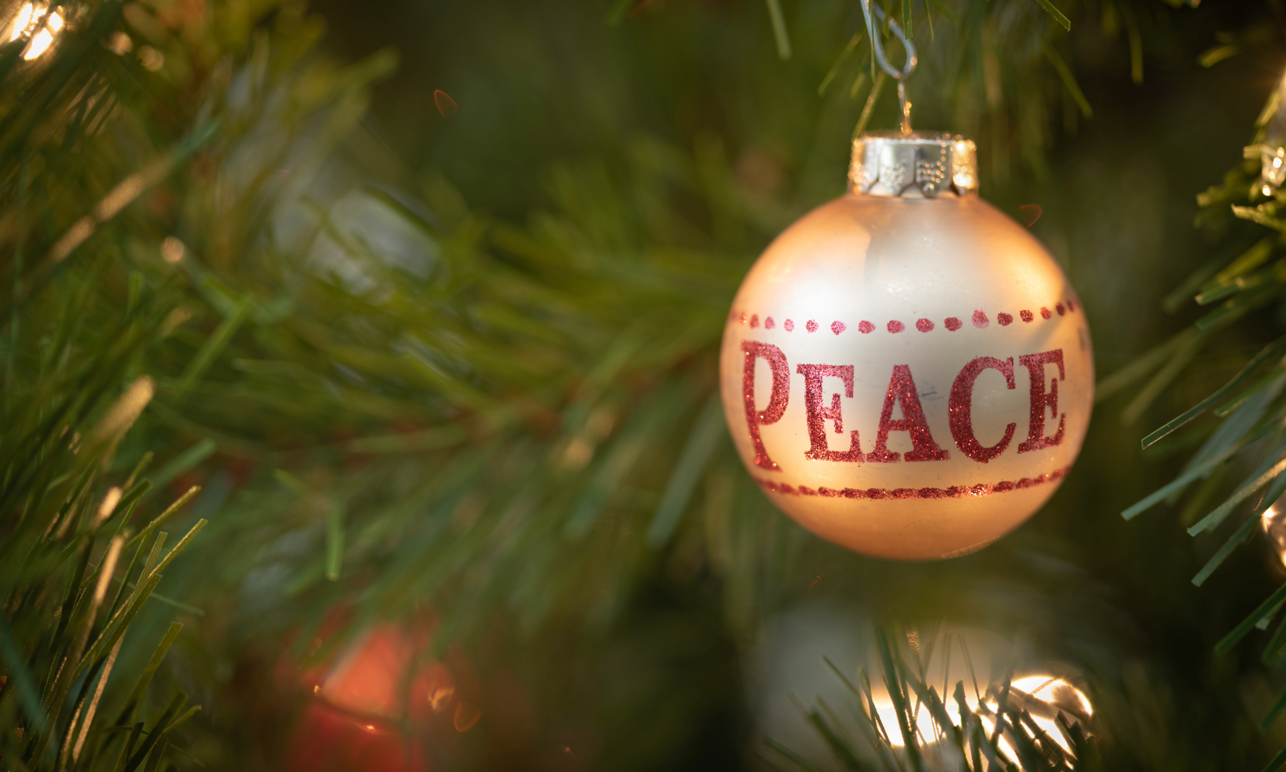 Choosing Peace Over Pressure this holiday