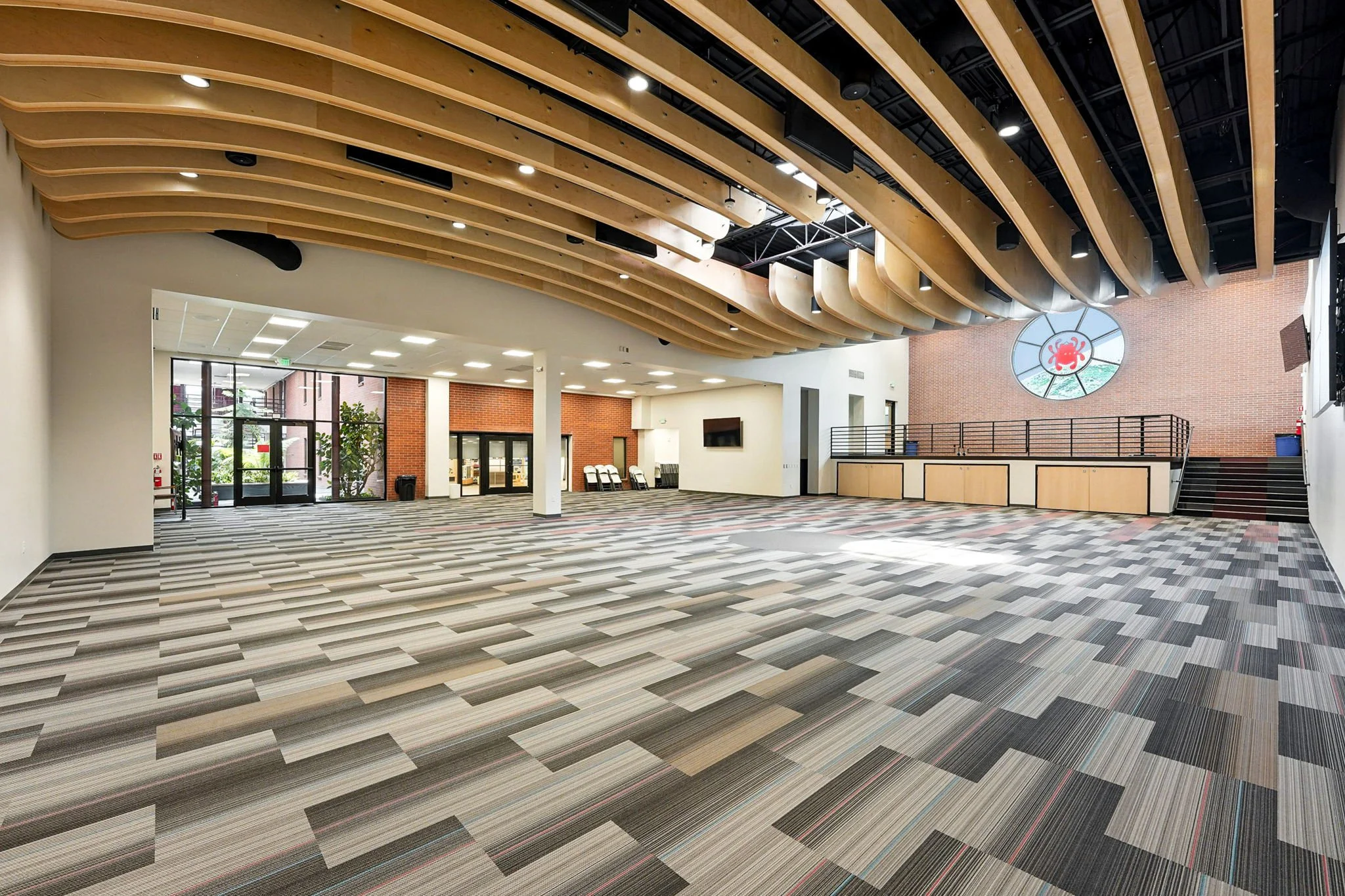 The Spyderco event space creates opportunities for the entire staff and their families to attend large celebrations and special events.