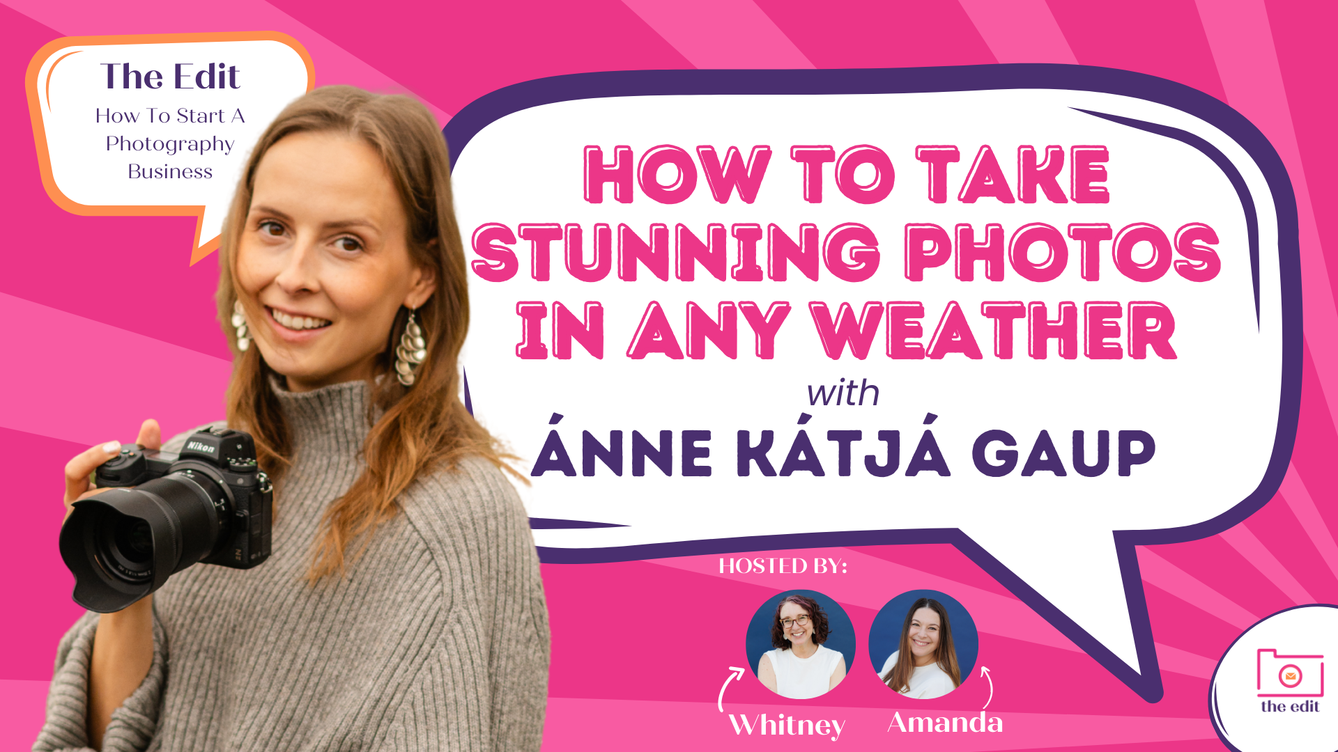 How to Take Stunning Photos in Any Weather with Ánne Kátjá Gaup, The Arctic Photographer