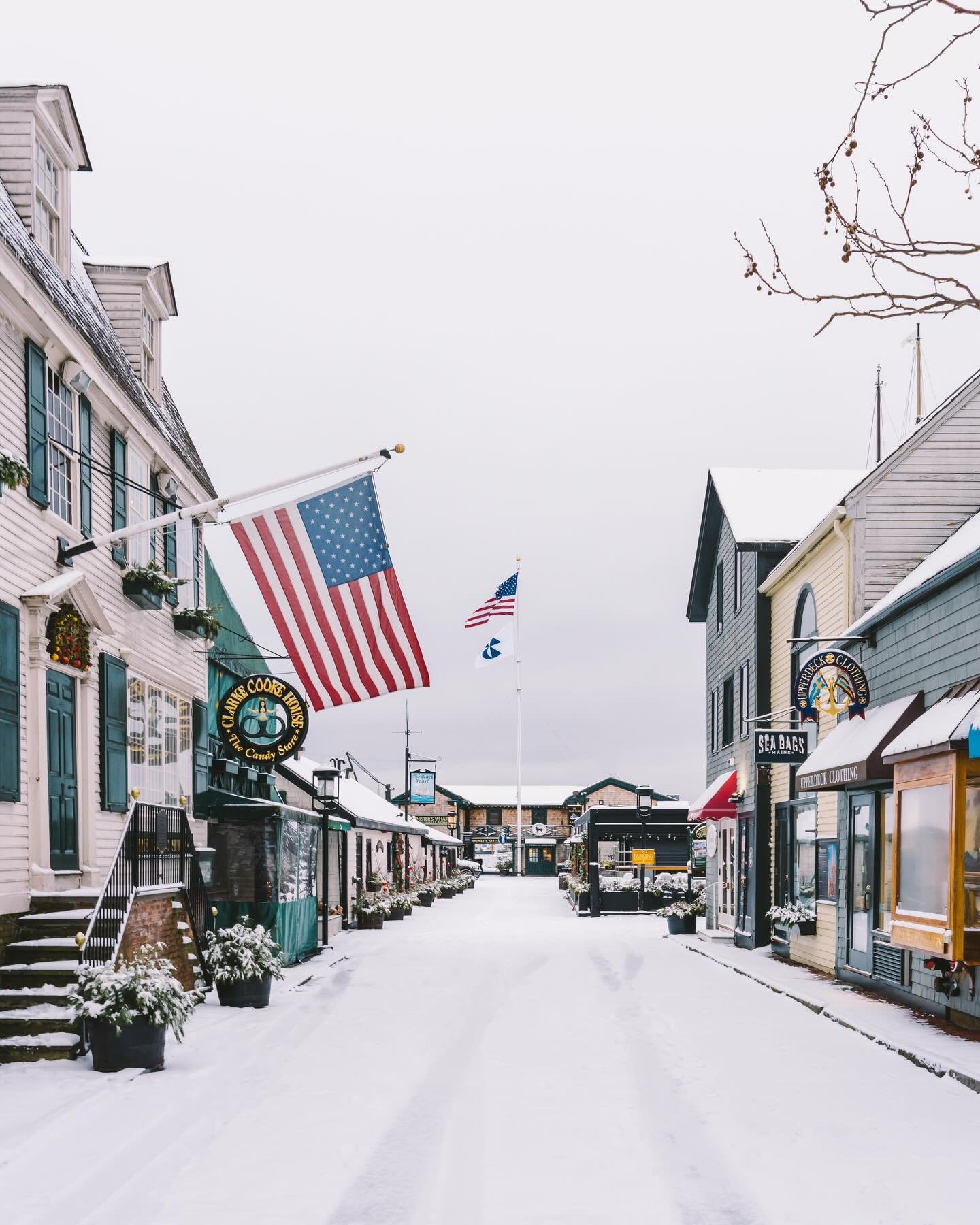 Happy snow day, Newport! Once upon a time in my instagram life, I would have been out already and back with fresh photos &mdash; those were the days &mdash; but I think I&rsquo;ve aged out of that game, so here&rsquo;s a little trip down a snowy memo