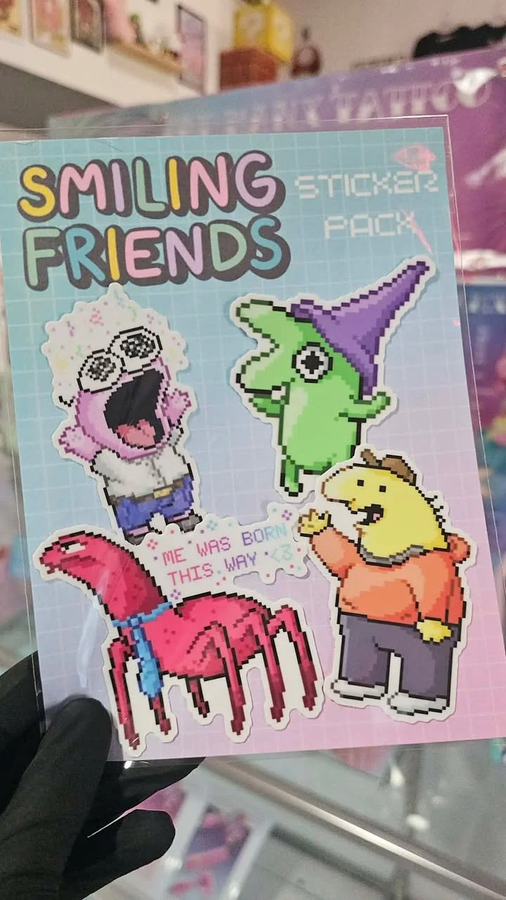 Smiling Besties Sticker Pack