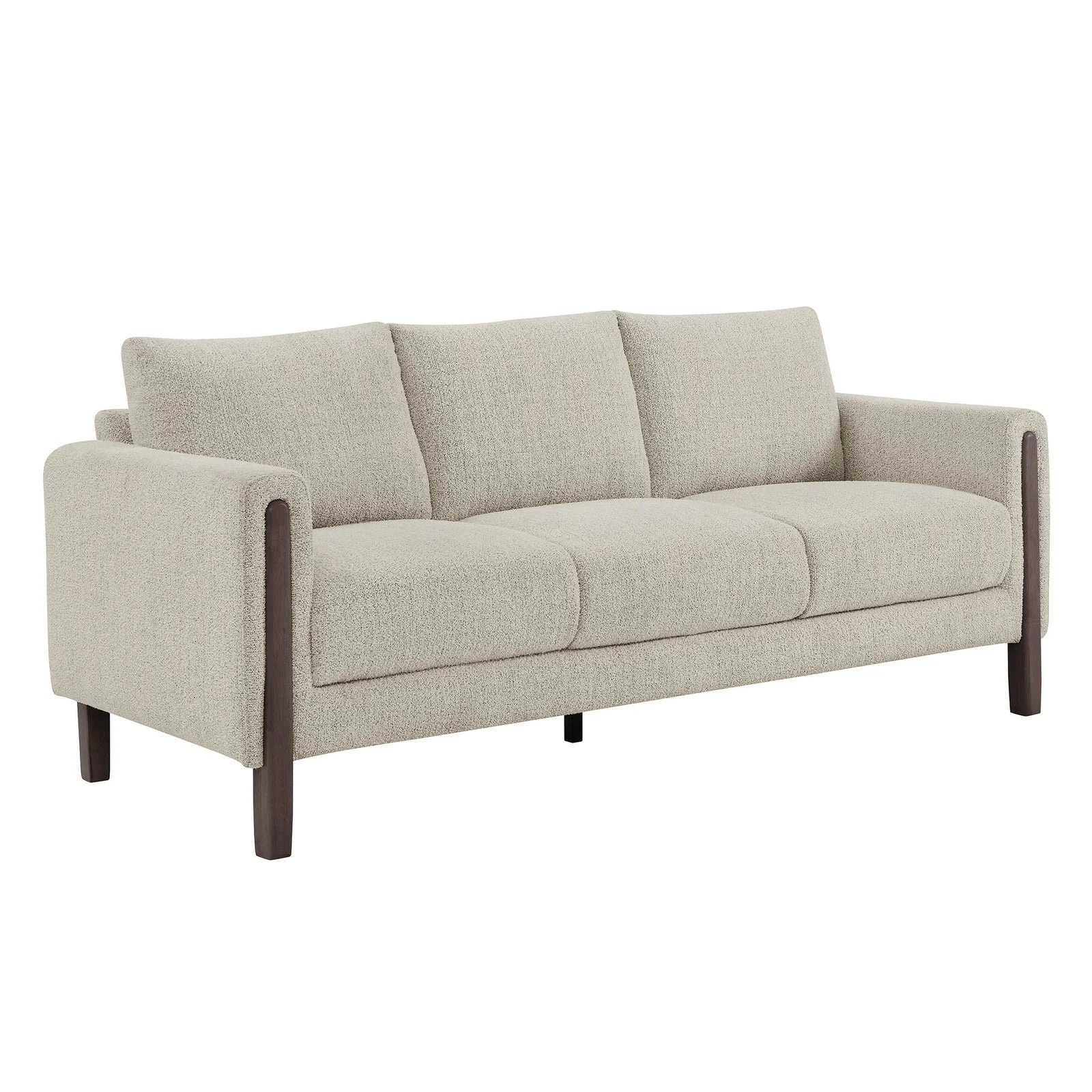 StyledU by IC Ellison Bouclé Sofa in Parchment