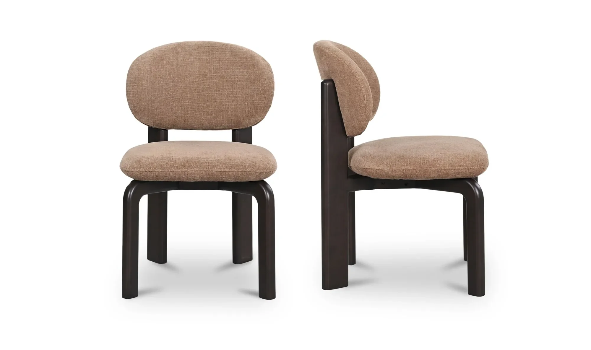 IC Sami Dining Chair Set of 2 Mocha 6