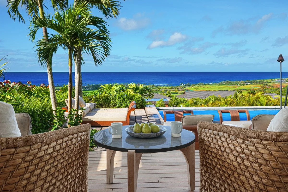 Ivory Cove Interiors - Framed by the Ocean - Outdoor Lounge
