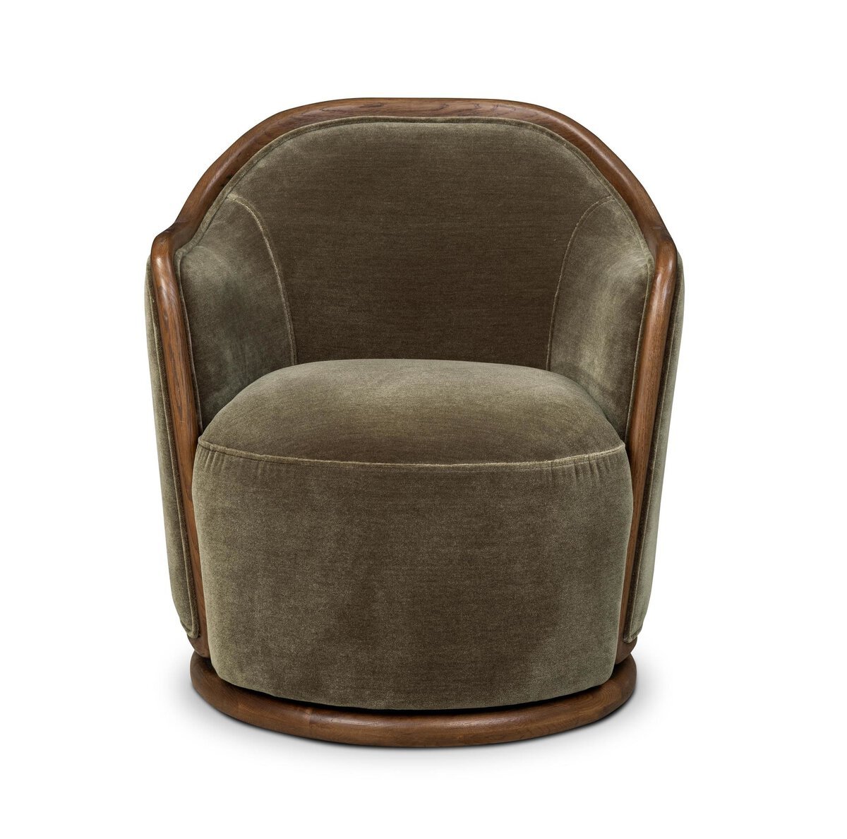 Ivory Cove Interiors Tibby Swivel Chair in Monte Olive