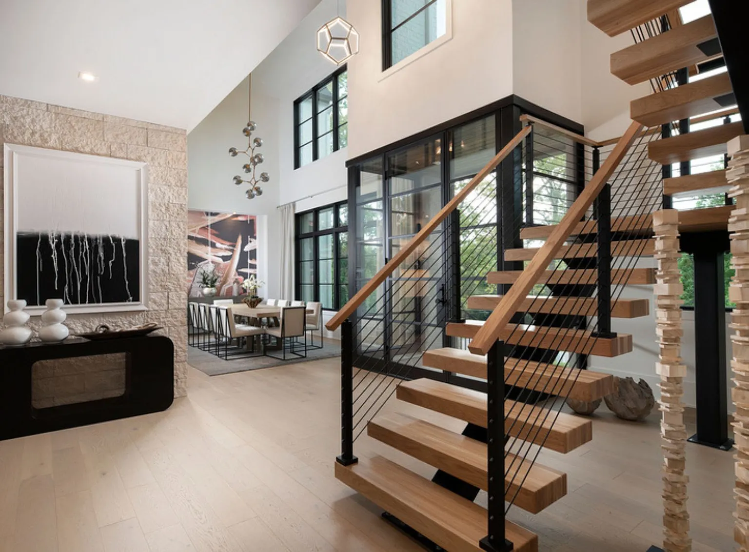 Ivory Cove Interiors NC Sweet Carolina Retreat Entryway