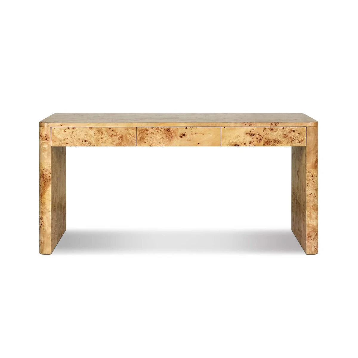 IC Natural Mappa Burl Writing Desk 1