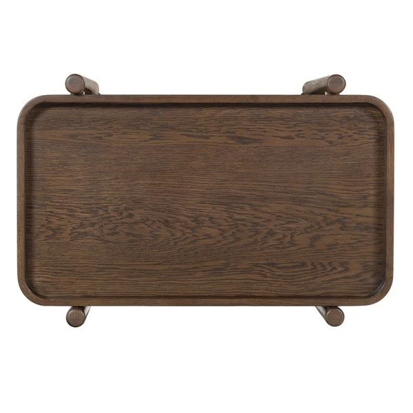 IC Krystof Walnut Bar Cart 7