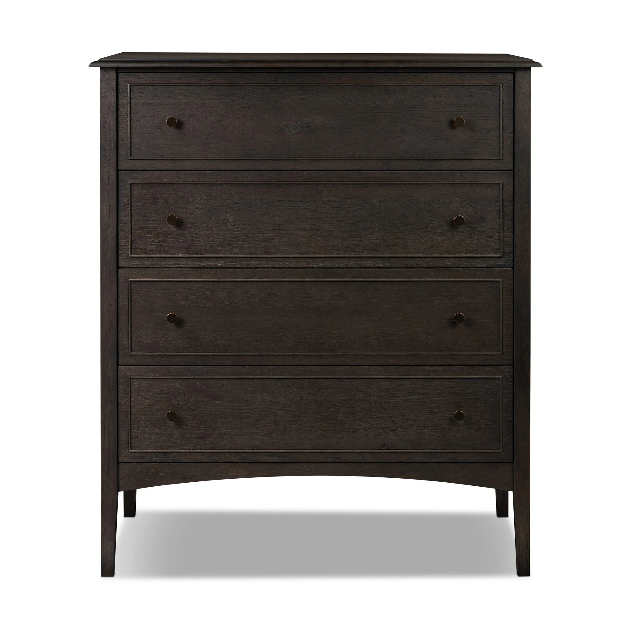 IC Smoked Oak Tall Chest