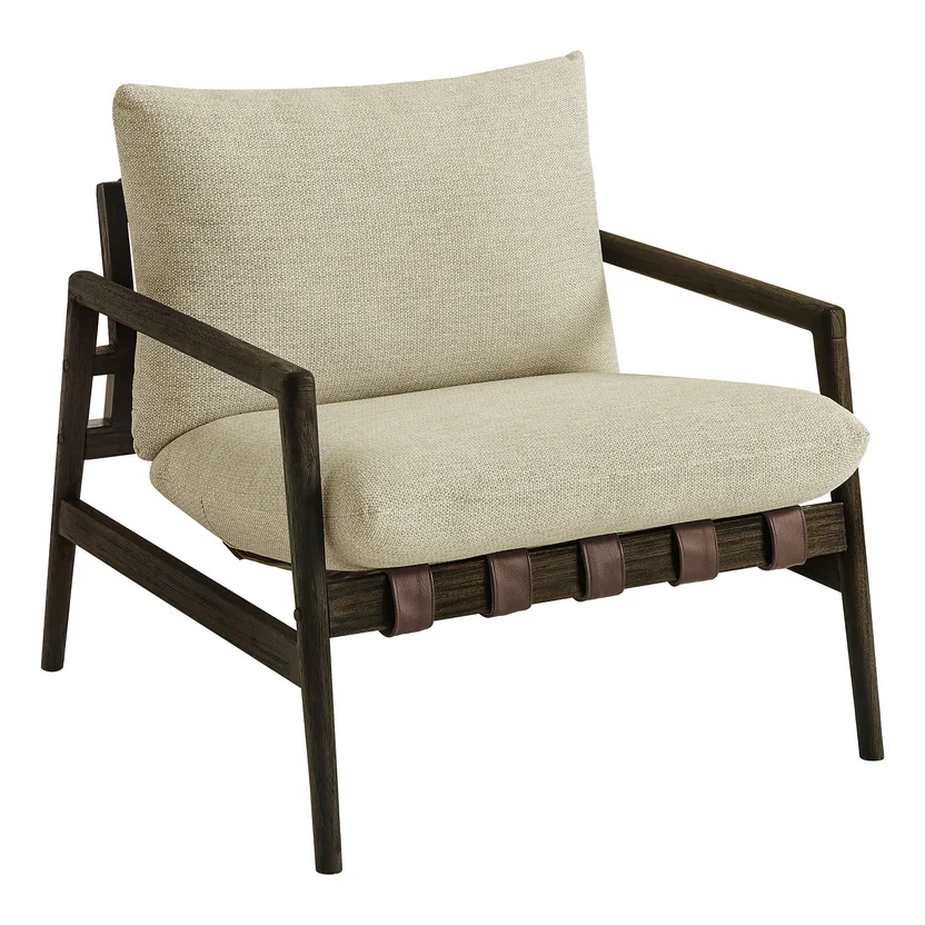 IC Teak Sling Accent Chair